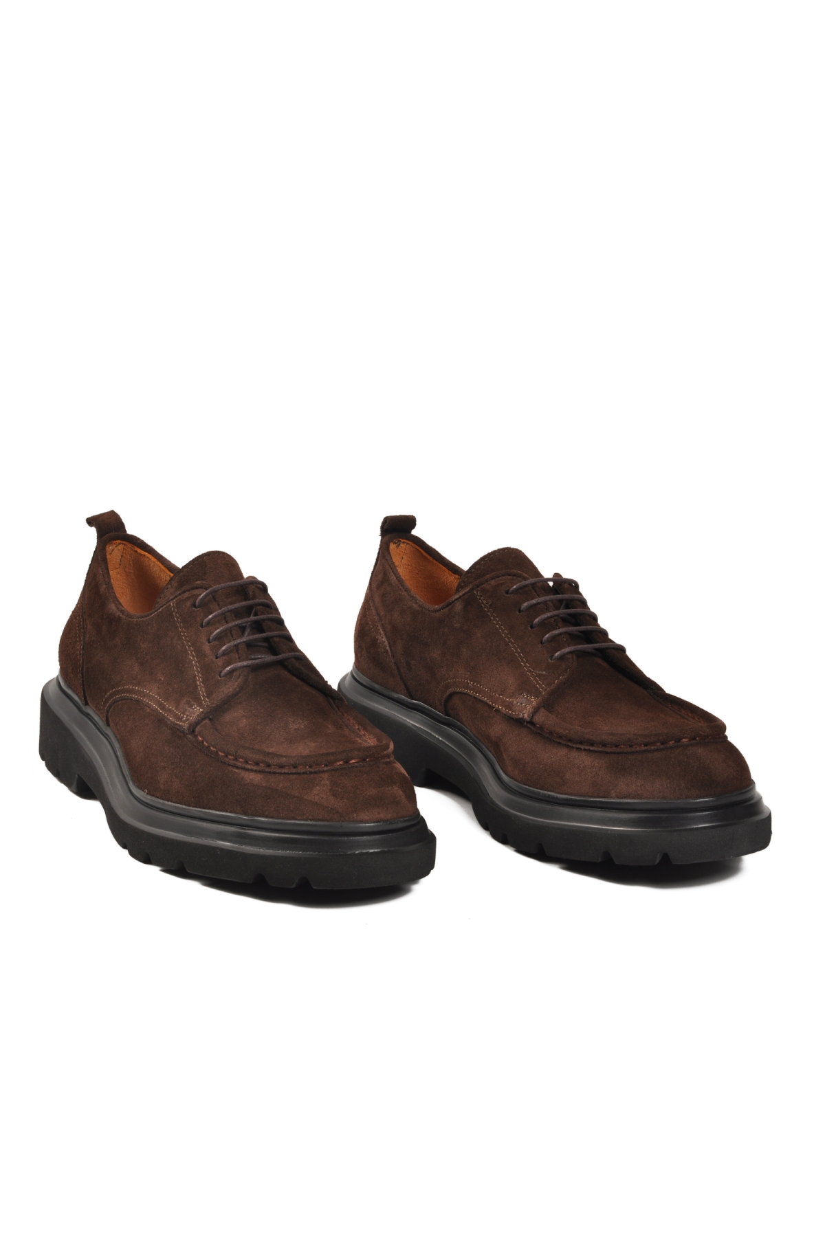 Ayakmod Ayakmod Kahverengi 54083 Hakiki Deri Kahve Nubuk Erkek Günlük Ayakkabı Casual Ayakkabı | Flo Kahverengi - 2. görsel