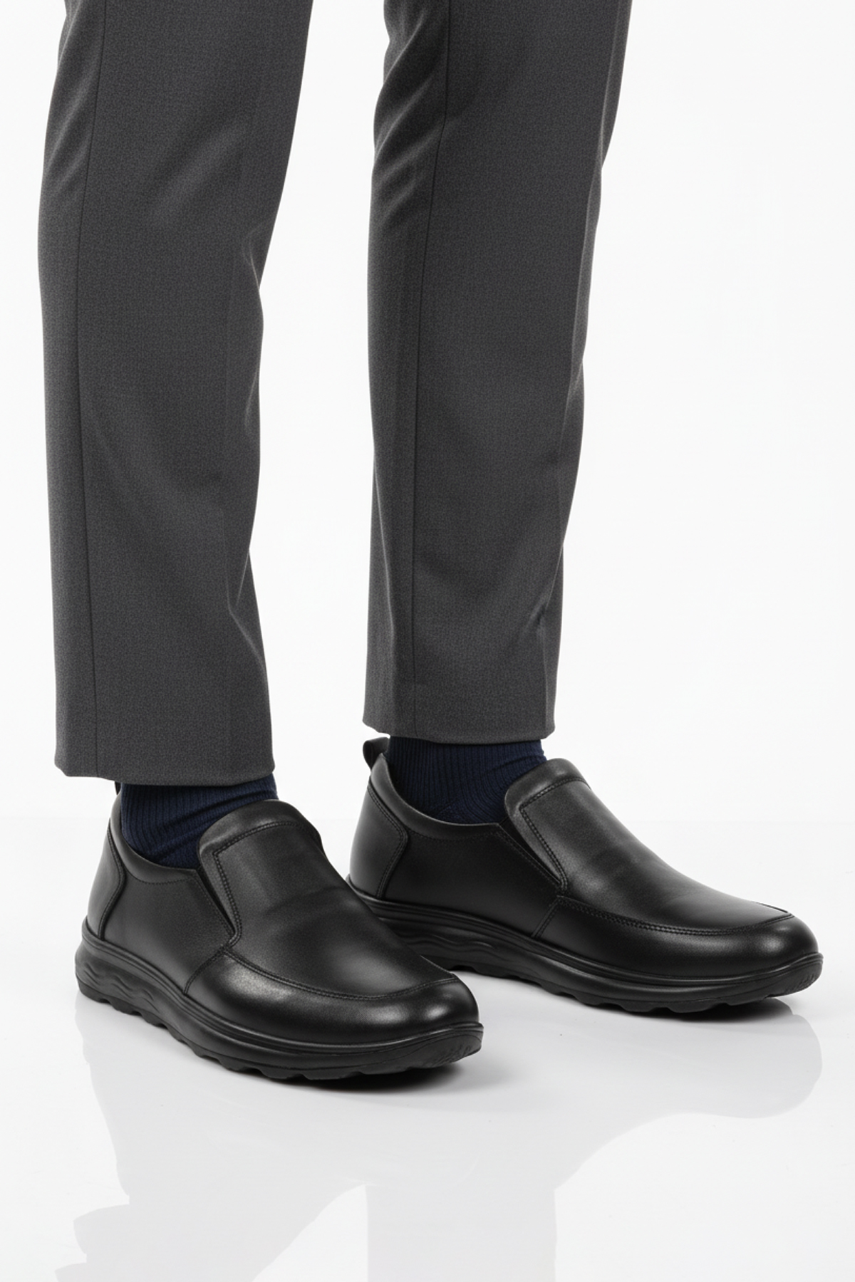 Ayakmod Ayakmod 1612 Siyah Erkek Günlük Ayakkabı Casual Ayakkabı | Flo Siyah - 3. görsel