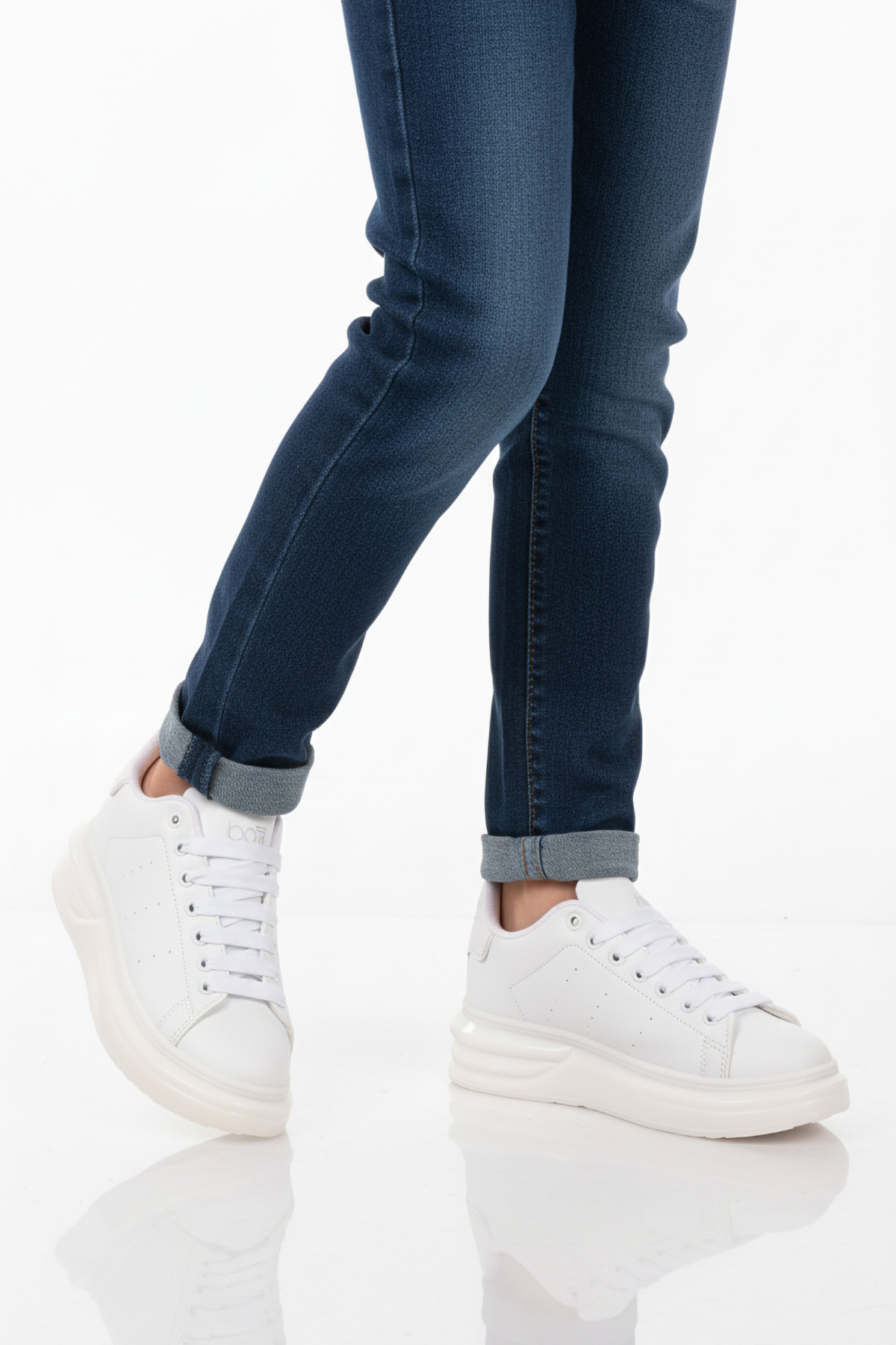 Walkway Walkway 628 Beyaz Unisex Spor Ayakkabı Sneaker | Flo Beyaz - 3. görsel