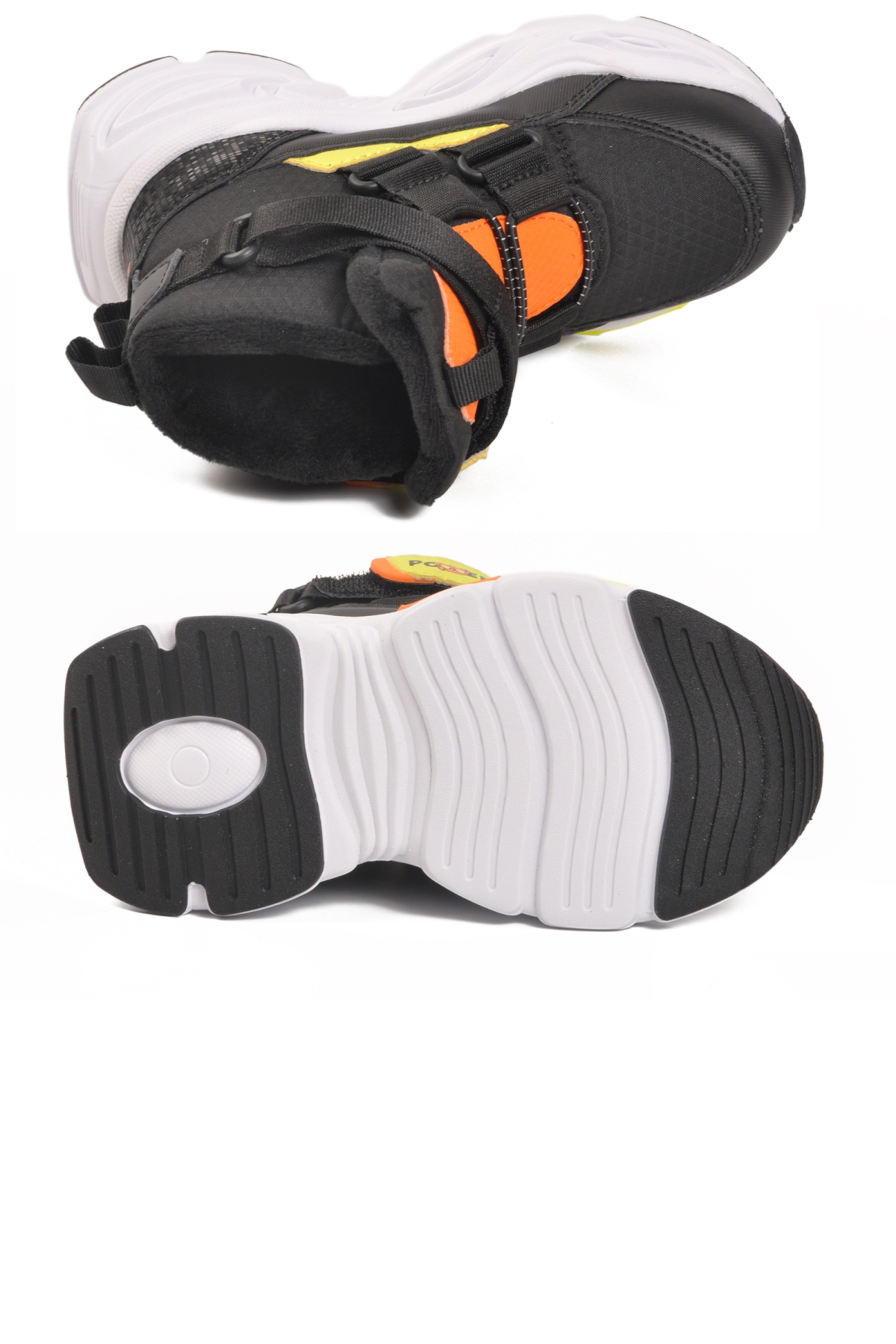 Pepino Pepino Çok Renkli 2087 İçi Polarlı Kaymaz Taban Siyah Sarı Erkek Çocuk Bot | Flo Çok Renkli - 6. görsel