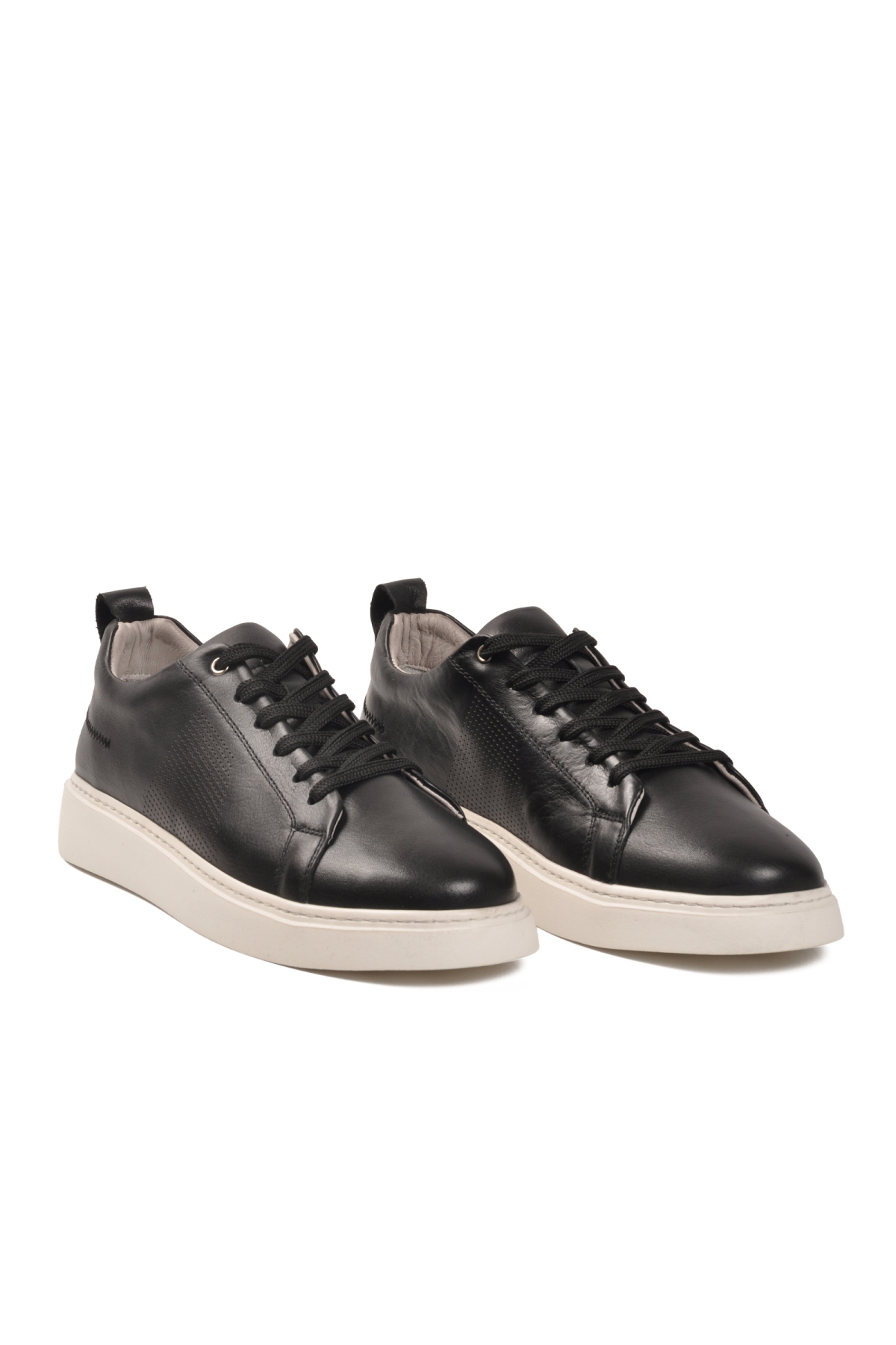 Ayakmod Ayakmod 061316L Hakiki Deri Siyah Erkek Günlük Ayakkabı Casual Ayakkabı | Flo Siyah - 2. görsel