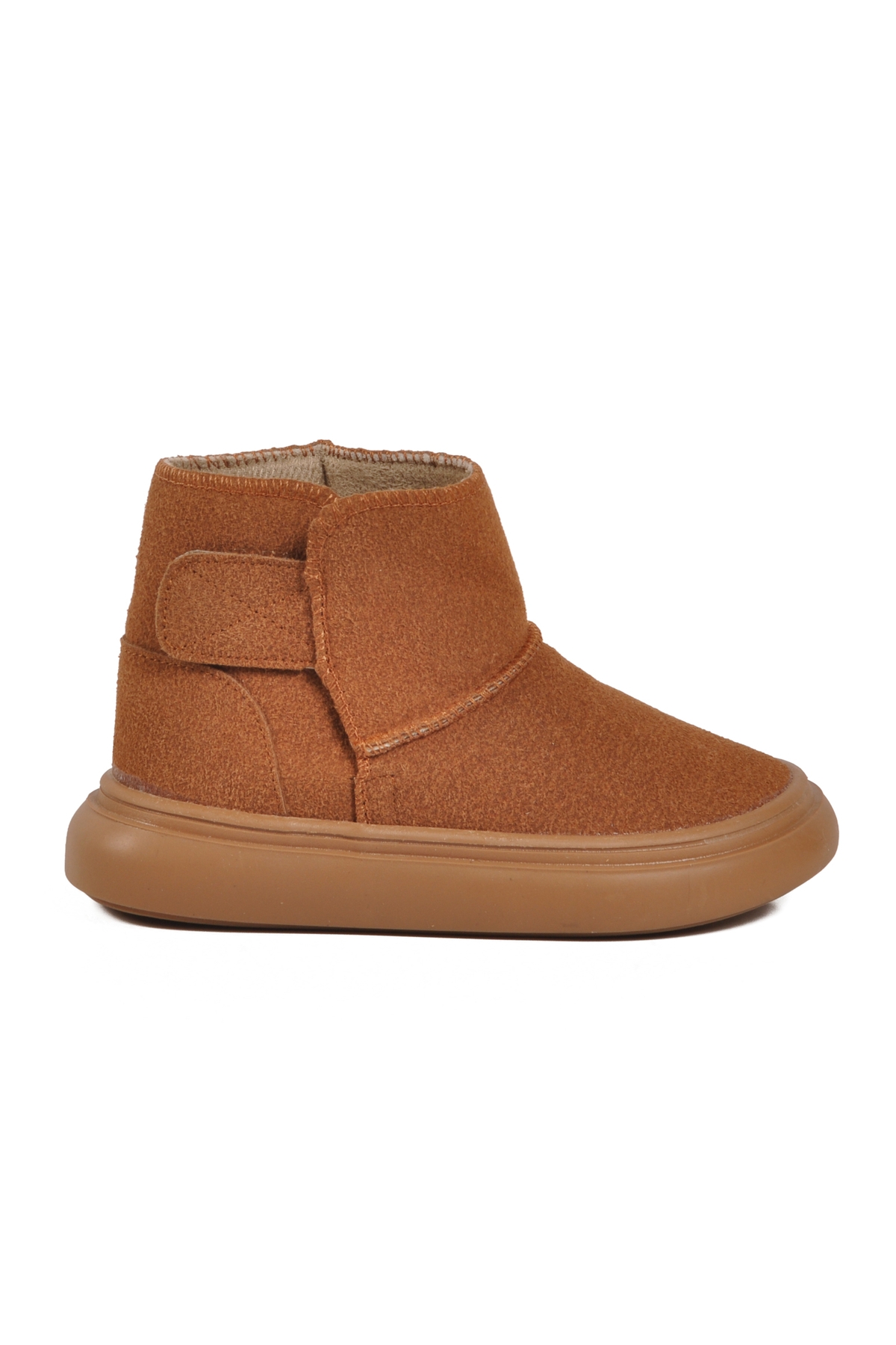 Aspor Taba Süet Cırtlı Kız Bebek Bot - Görsel 2