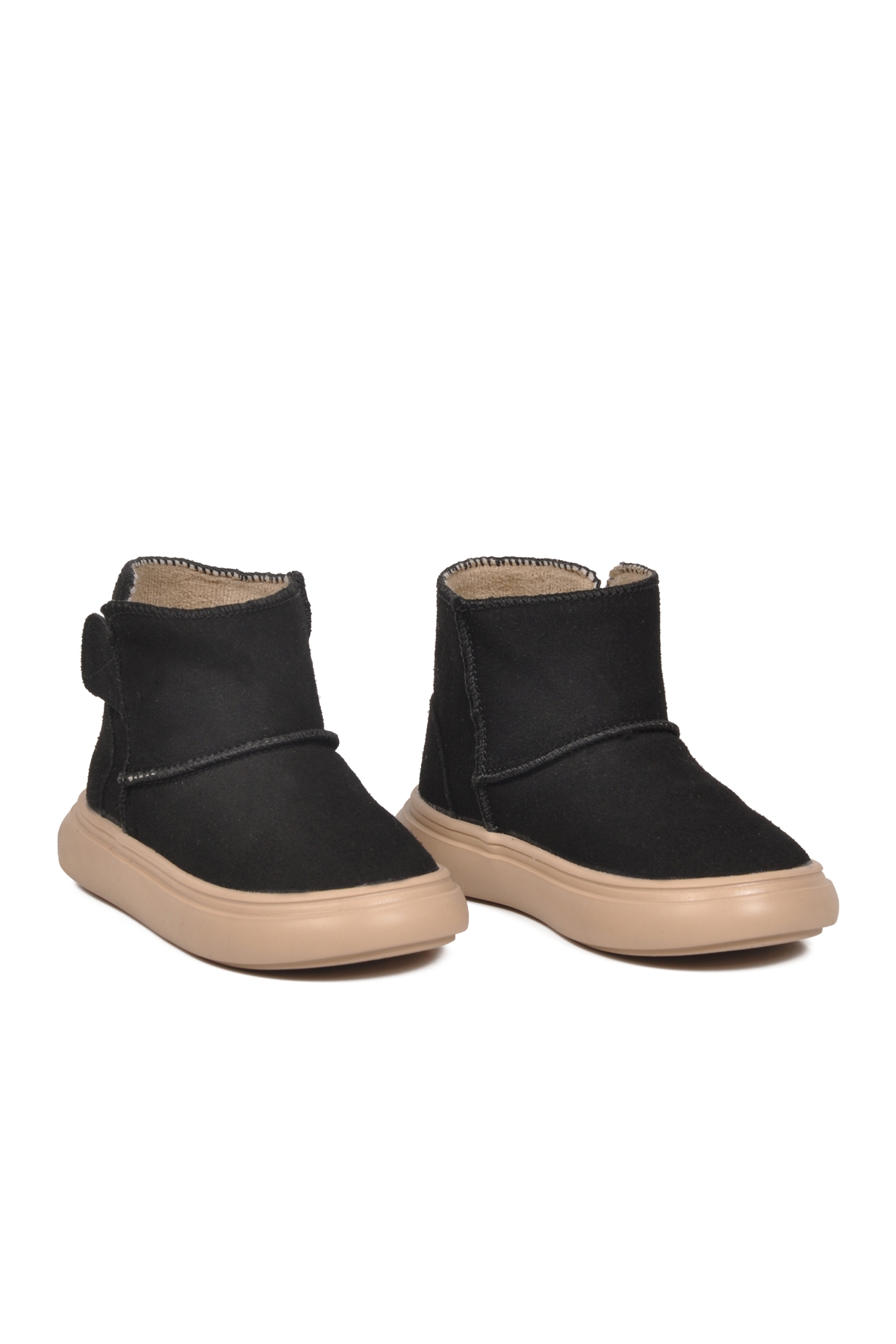 A Spor A Spor Aspor Siyah Süet Cırtlı Kız Bebek Bot | Flo Siyah - 4. görsel