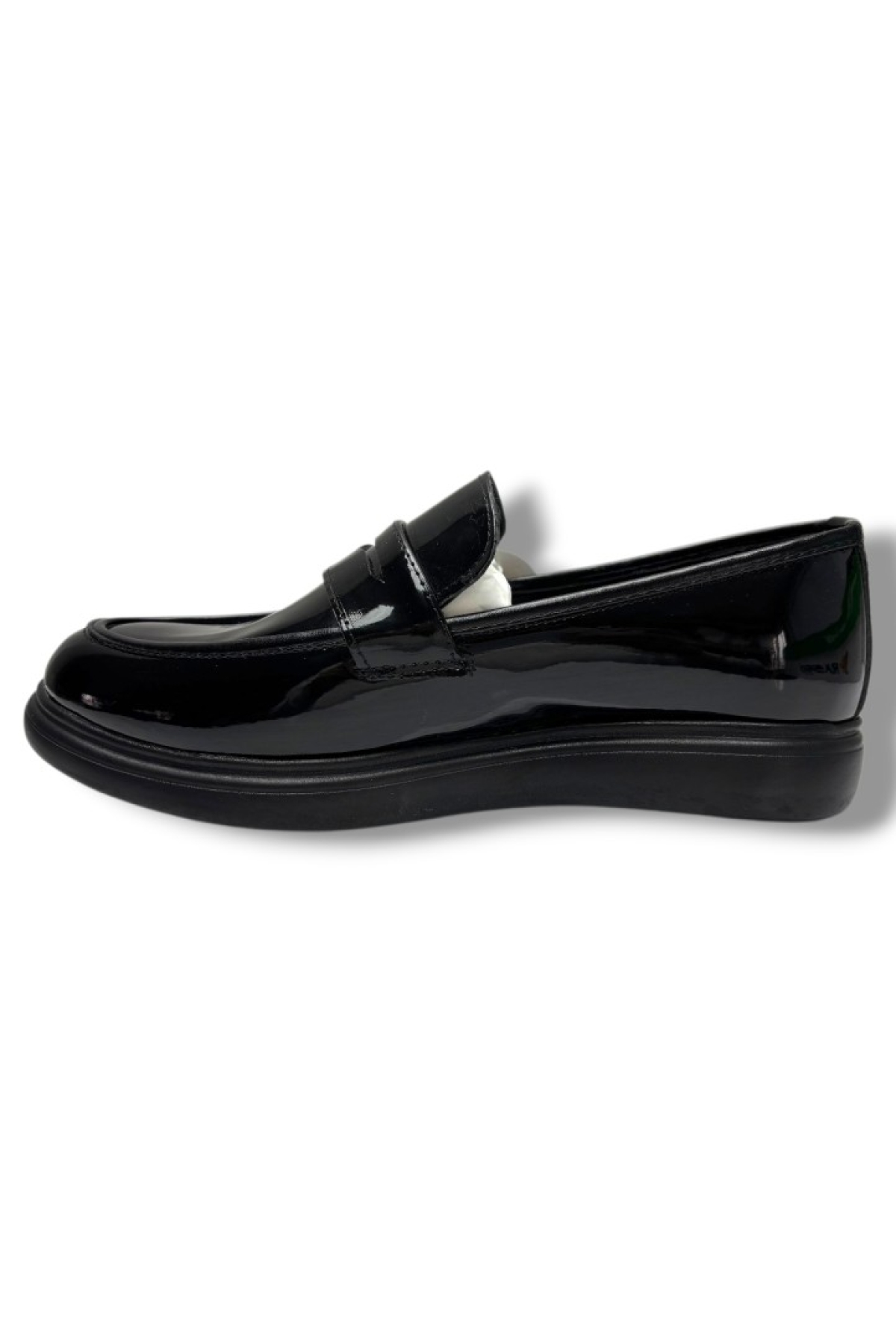 Rasgo Rasgo Siyah 4345-26 Rugan Deri Fiyonklu Anatomik Erkek Ayakkabı Casual Ayakkabı | Flo Siyah - 4. görsel