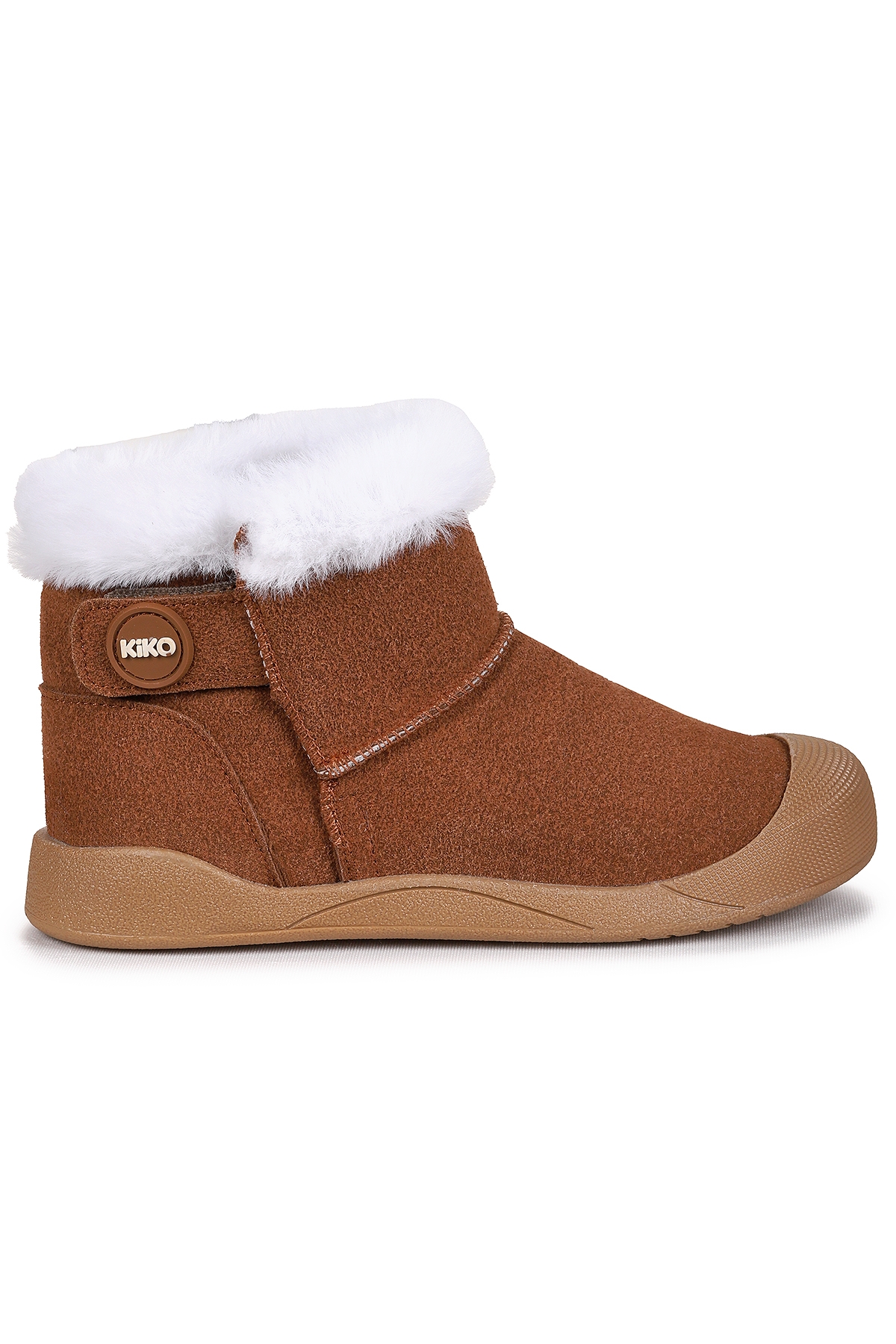 Liplan Cırtlı Termo Taban Kız Çocuk Bot Ayakkabı Taba - Görsel 2