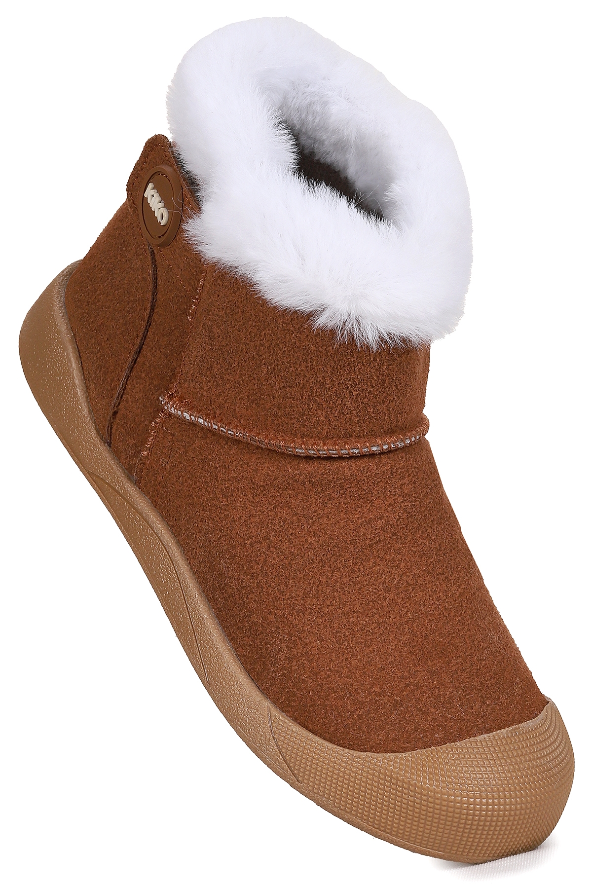 Liplan Cırtlı Termo Taban Kız Çocuk Bot Ayakkabı Taba - Görsel 5