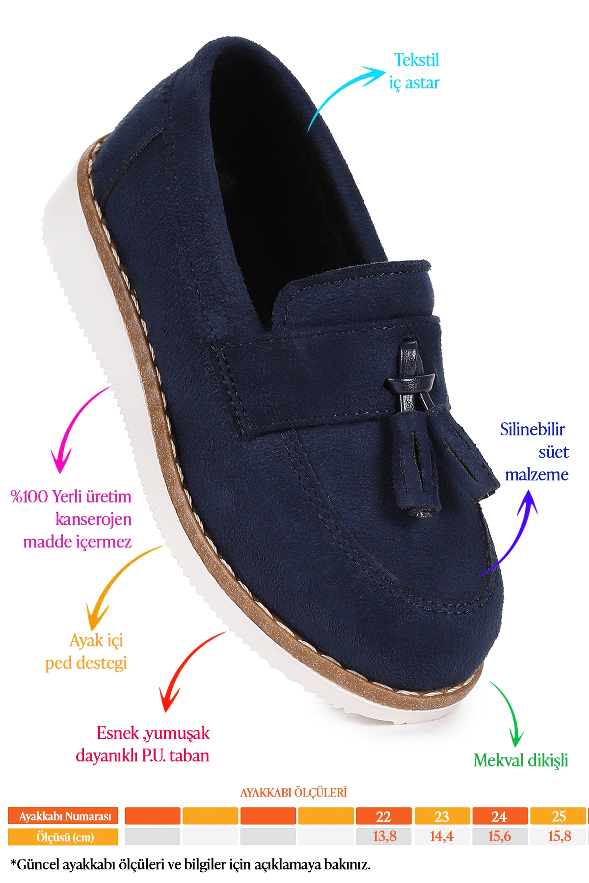 Kiko Kids Kiko Kids Cision Süet Papyonlu Erkek Bebek Sünnet Ayakkabısı Lacivert Klasik Ayakkabı | Flo Lacivert - 3. görsel