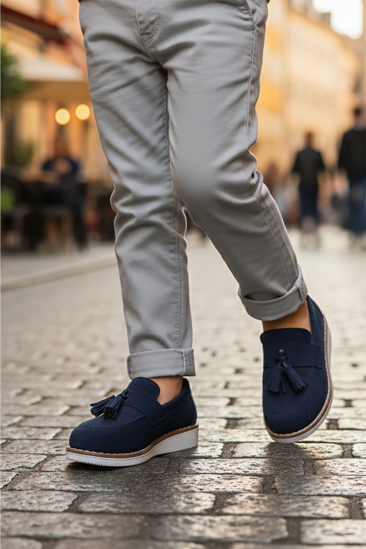 Kiko Kids Kiko Kids Cision Süet Papyonlu Erkek Çocuk Okul Sünnet Ayakkabısı Lacivert Klasik Ayakkabı | Flo Lacivert - 4. görsel