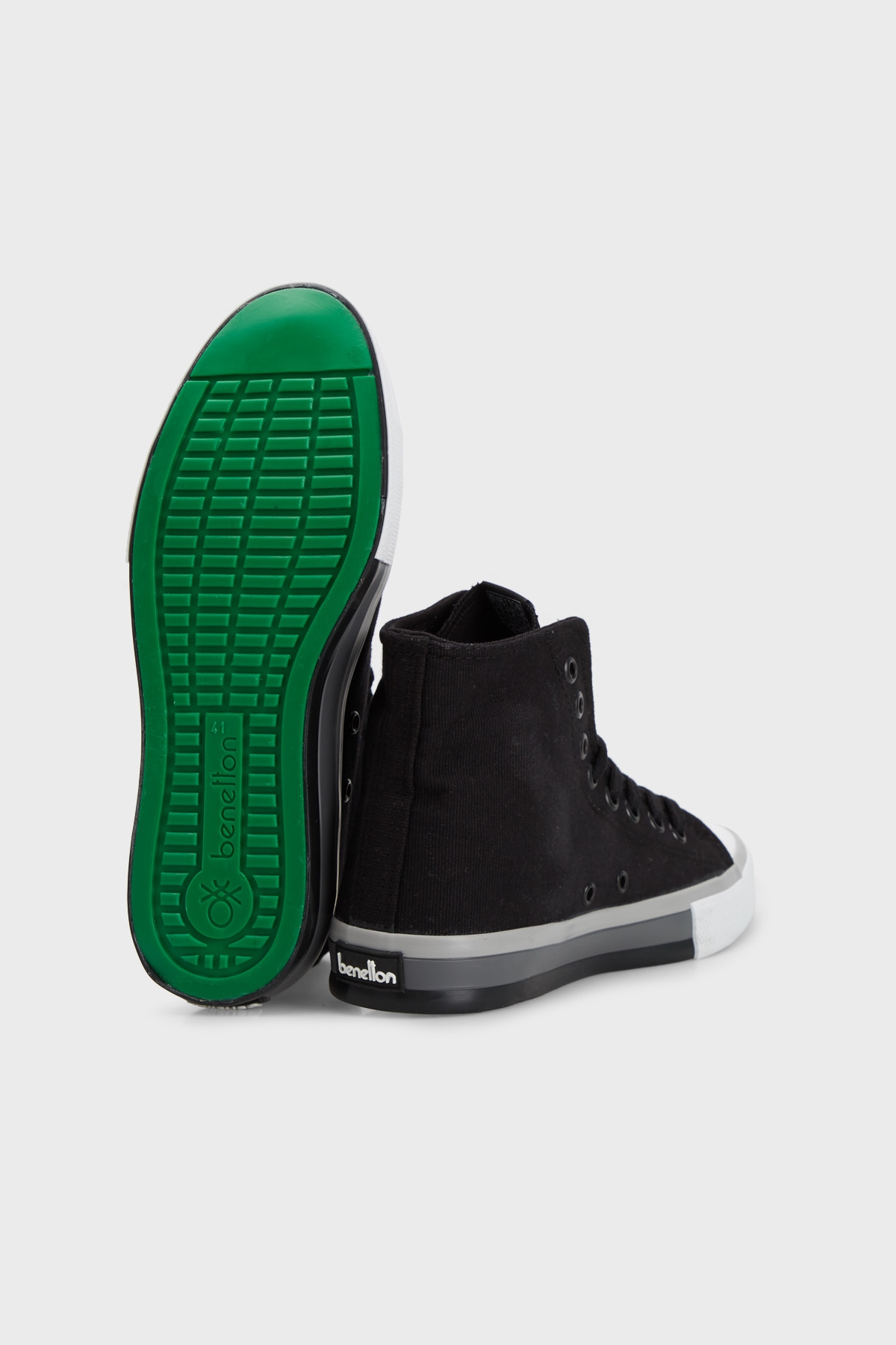 United Colors Of Benetton United Colors Of Benetton Siyah Erkek Ayakkabı BN-30192 SİYAH Sneaker | Flo Siyah - 4. görsel