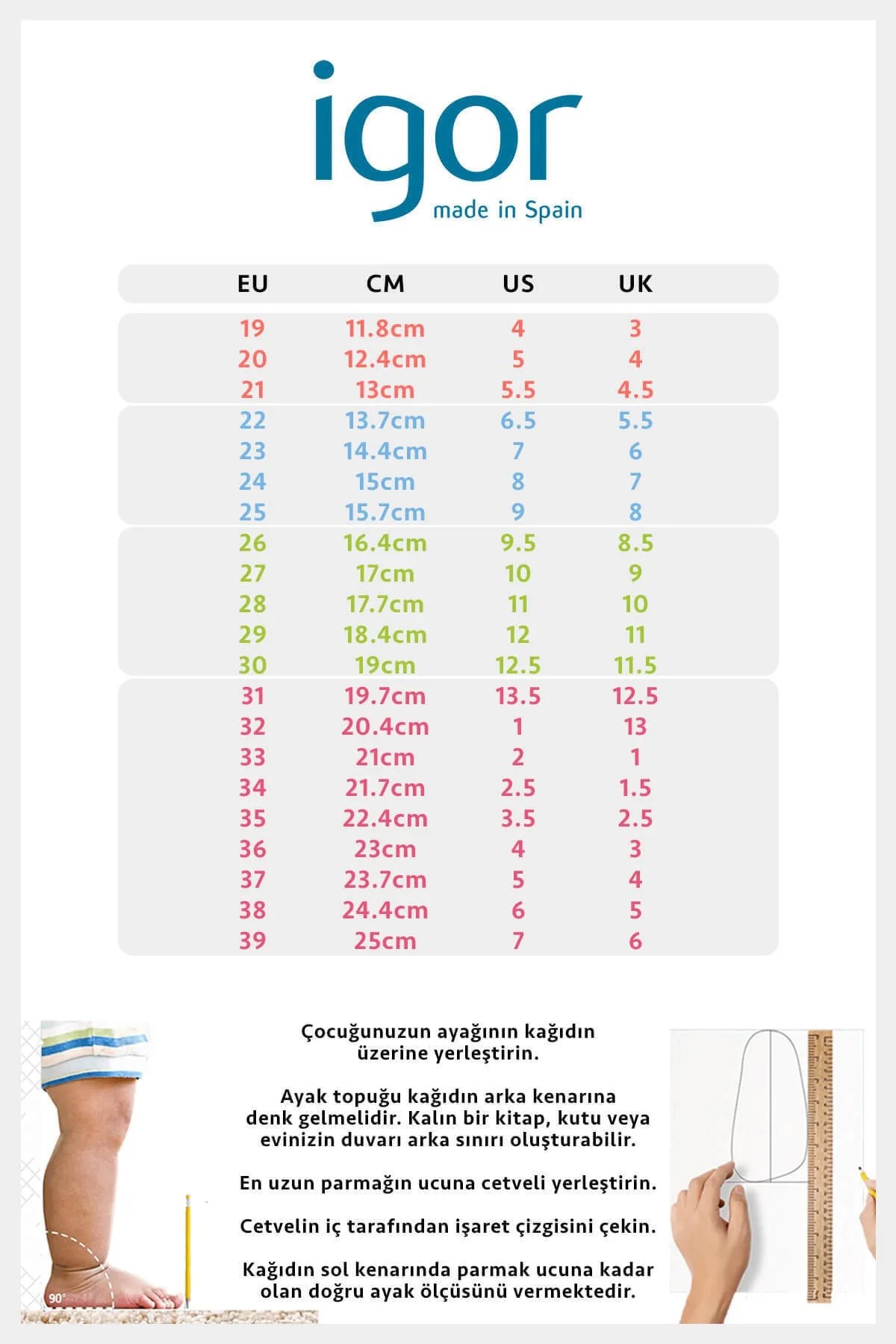 Igor Igor Kahverengi Tobby Solid Çocuk Sandalet Sandalet & Terlik | Flo Kahverengi - 6. görsel
