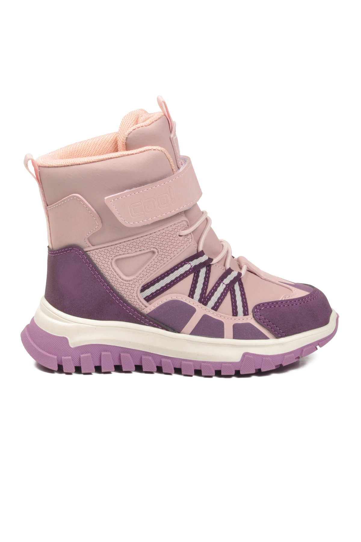 Cool Cool Pembe Hilly P Siyah Kaymaz Soğuğa Dirençli Cırtlı Kız Çocuk Bot Flo'da! Pembe - 4. görsel