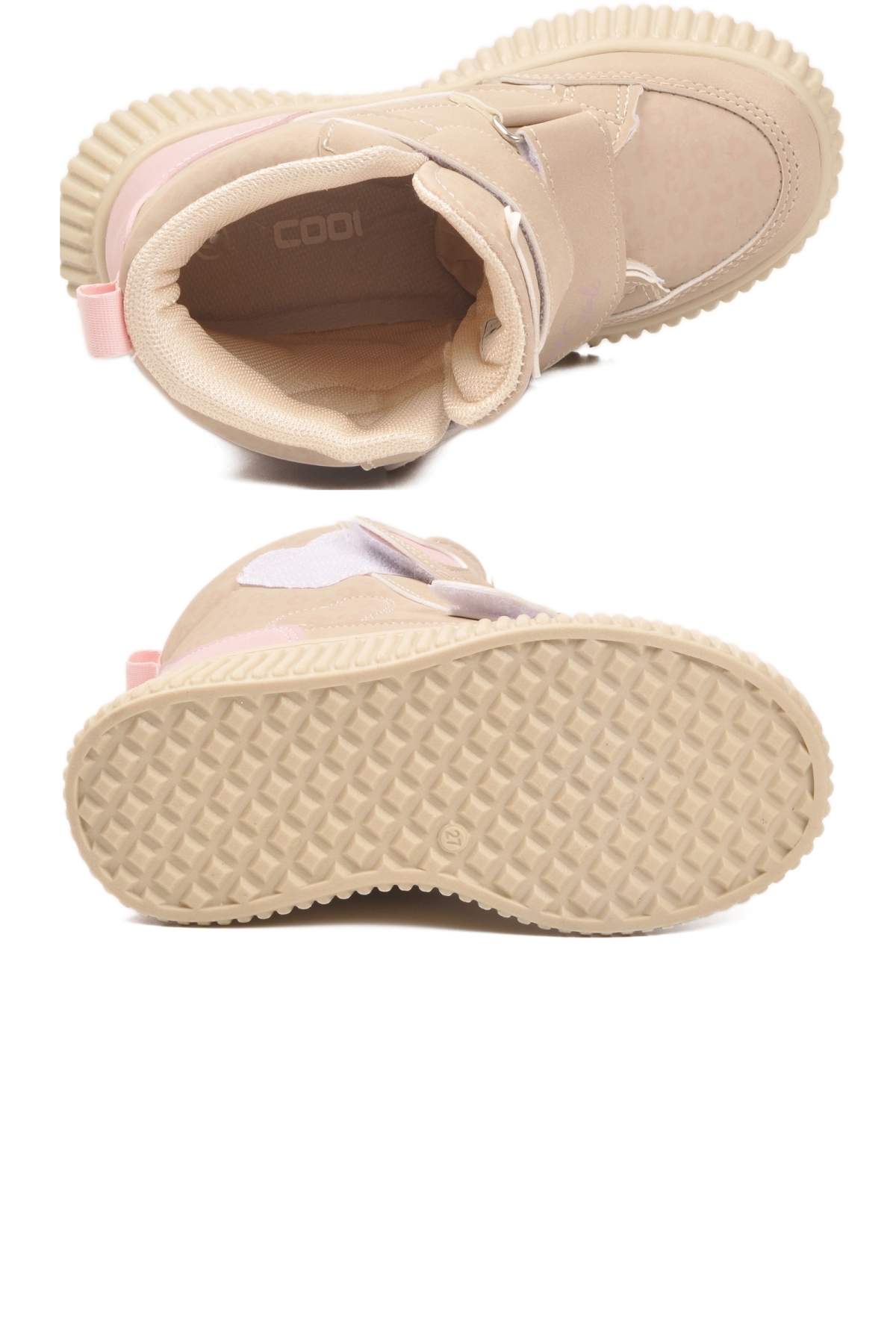 Cool Cool Alalis P Bej Cırtlı Kaymaz Bilek Boy Kız Çocuk Bot Flo'da! Bej - 6. görsel