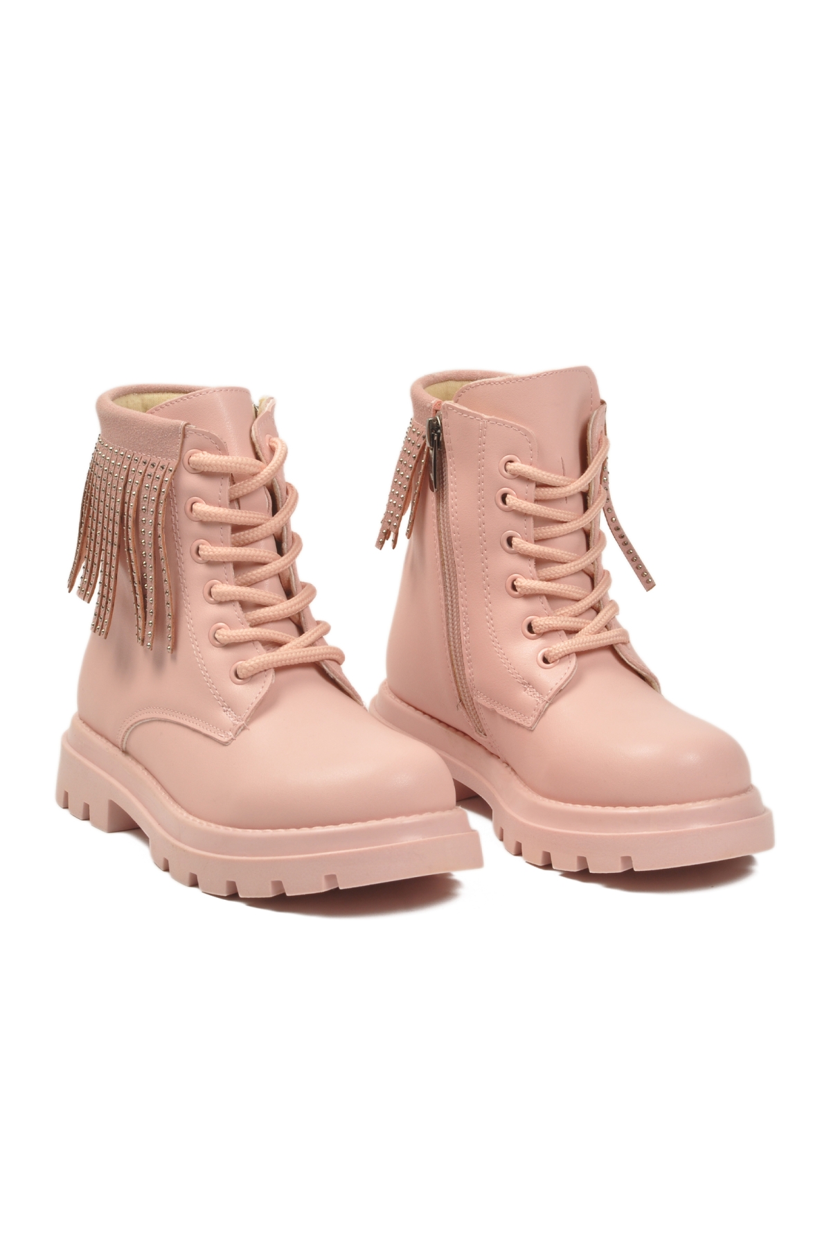 Cool Cool Pembe Alya F Pudta Polarlı Kaymaz Taban Kız Çocuk Bot Flo'da! Pembe - 2. görsel