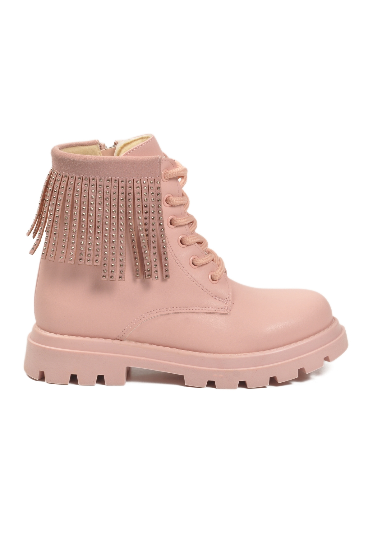 Cool Cool Pembe Alya F Pudta Polarlı Kaymaz Taban Kız Çocuk Bot Flo'da! Pembe - 5. görsel