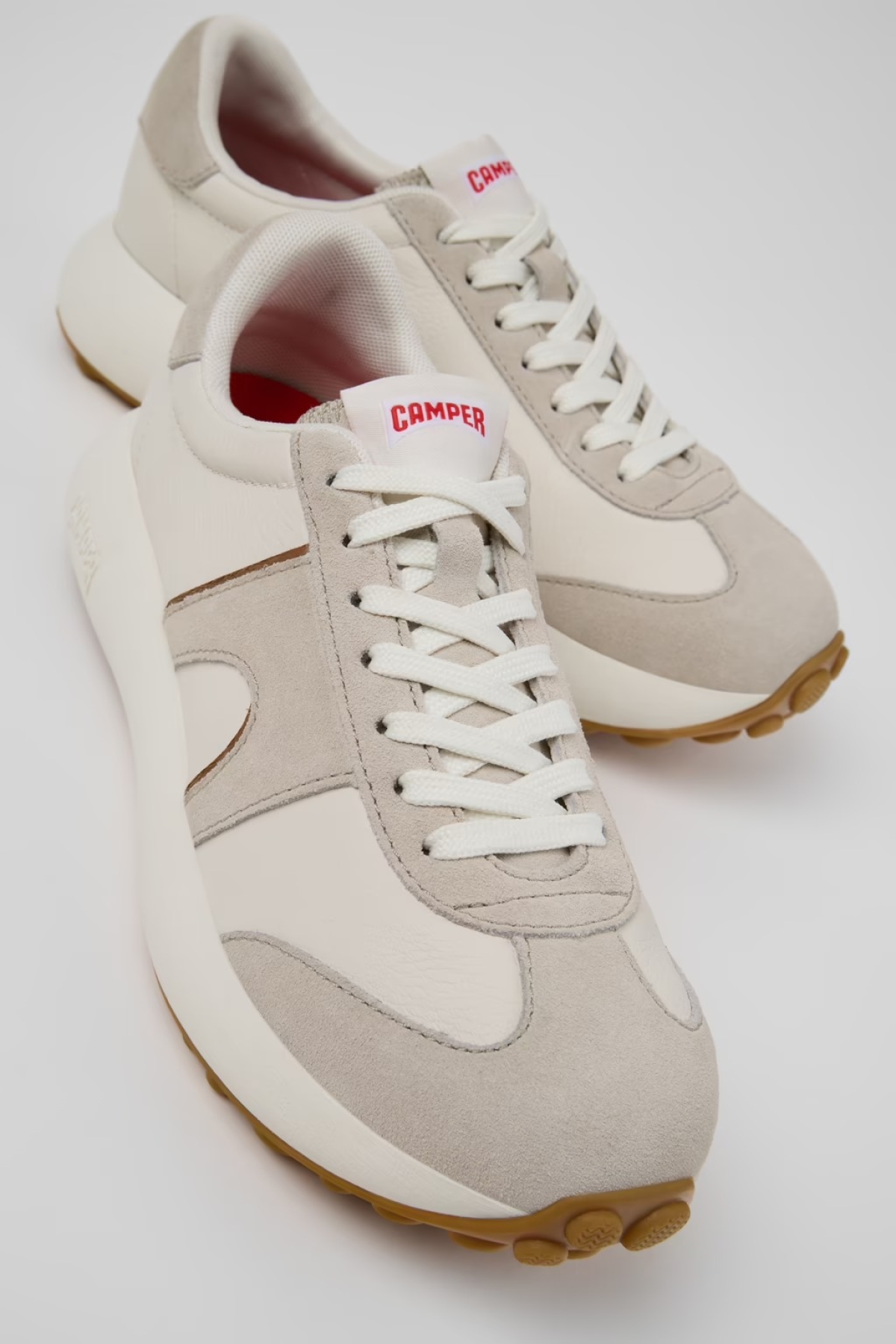 Camper Camper Pelotas Athens Kadin Beyaz Sneaker Ayakkabı K201845-002 Flo'da! Beyaz - 3. görsel