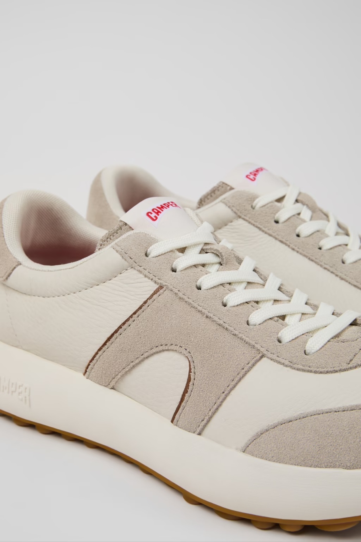 Camper Camper Pelotas Athens Erkek Beyaz Sneaker Ayakkabı K101070-002 Flo'da! Beyaz - 3. görsel