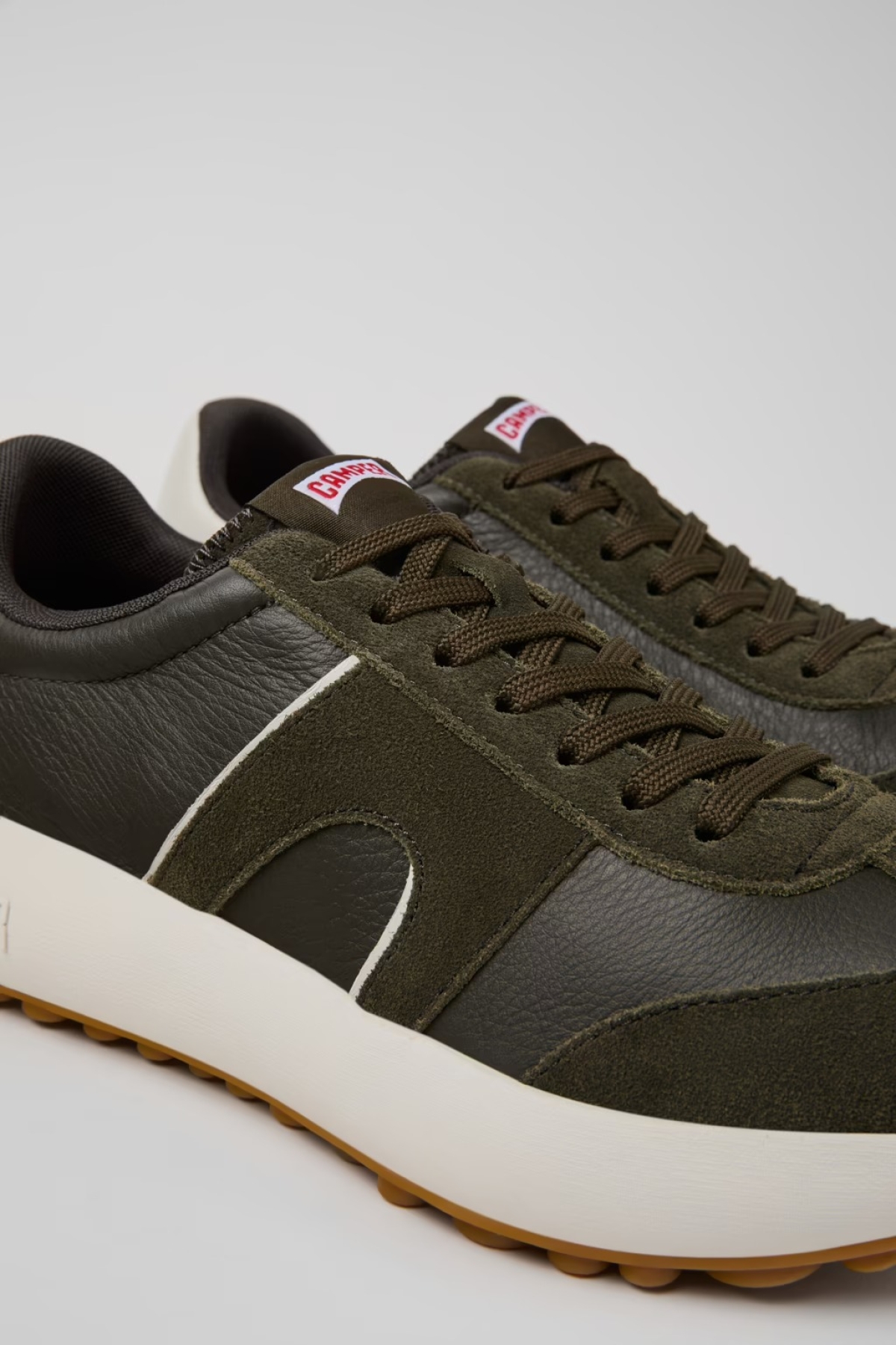 Camper Camper Pelotas Athens Erkek Haki Sneaker Ayakkabı K101070-004 Flo'da! Haki - 3. görsel