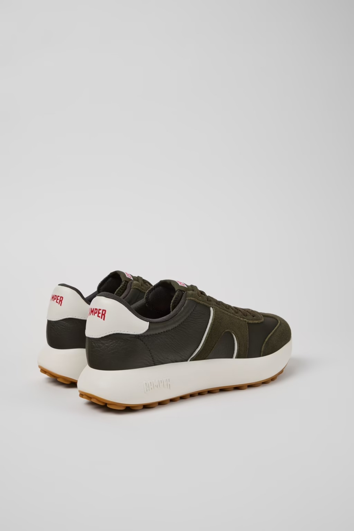 Camper Camper Pelotas Athens Erkek Haki Sneaker Ayakkabı K101070-004 Flo'da! Haki - 5. görsel