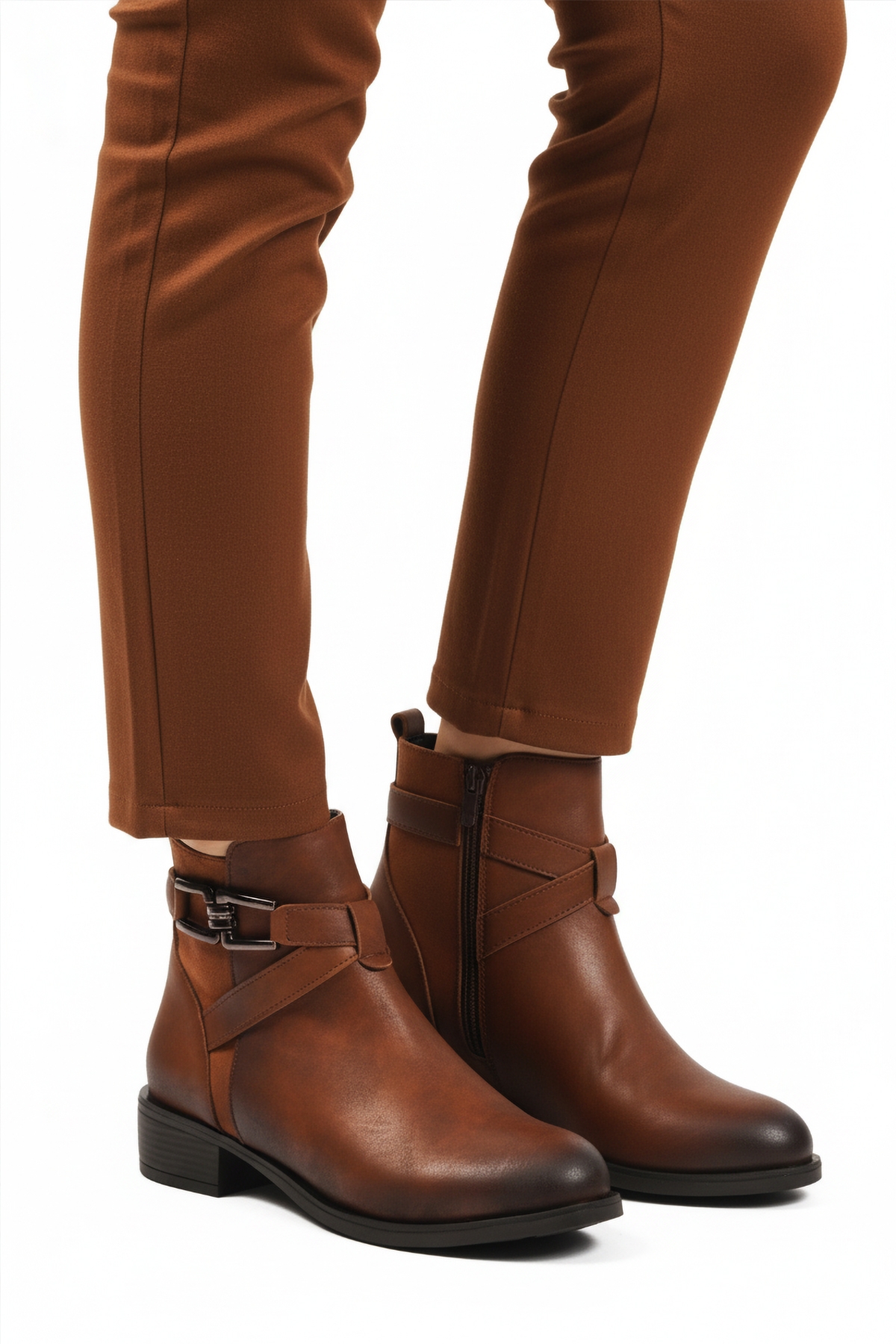 Ayakmod Ayakmod Çok Renkli 547819 Z Taba-Zümrüt Kadın Bot Flo'da! Çok Renkli - 3. görsel