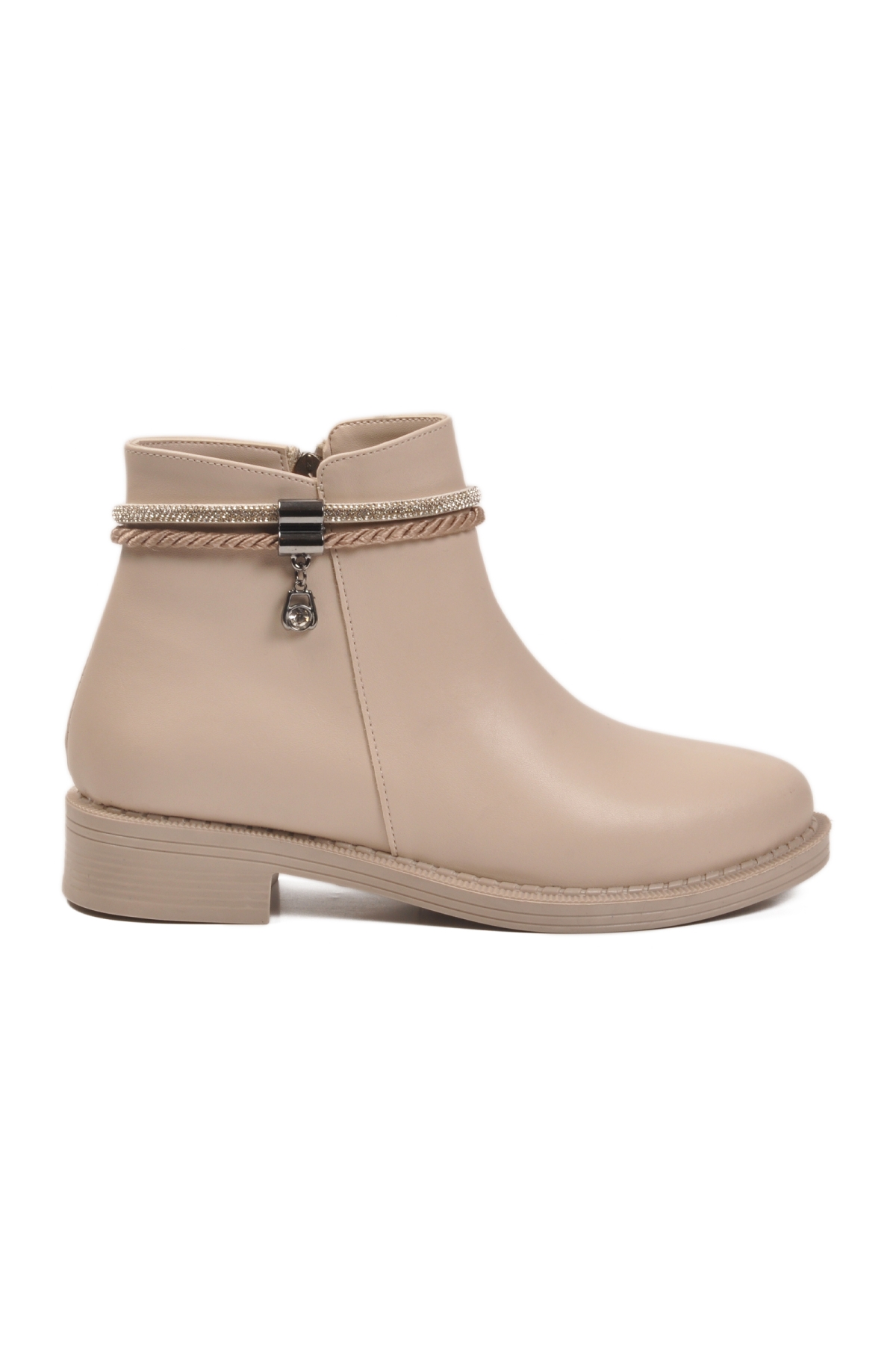 Ayakmod Ayakmod 325126 Z Bej Cilt Kadın Bot Flo'da! Bej - 4. görsel
