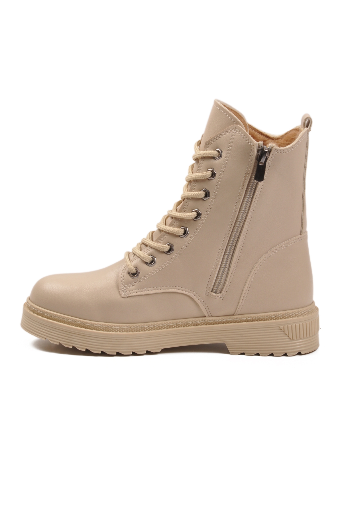 Ayakmod Ayakmod 525383 Z Bej Cilt Kadın Bot Flo'da! Bej - 5. görsel