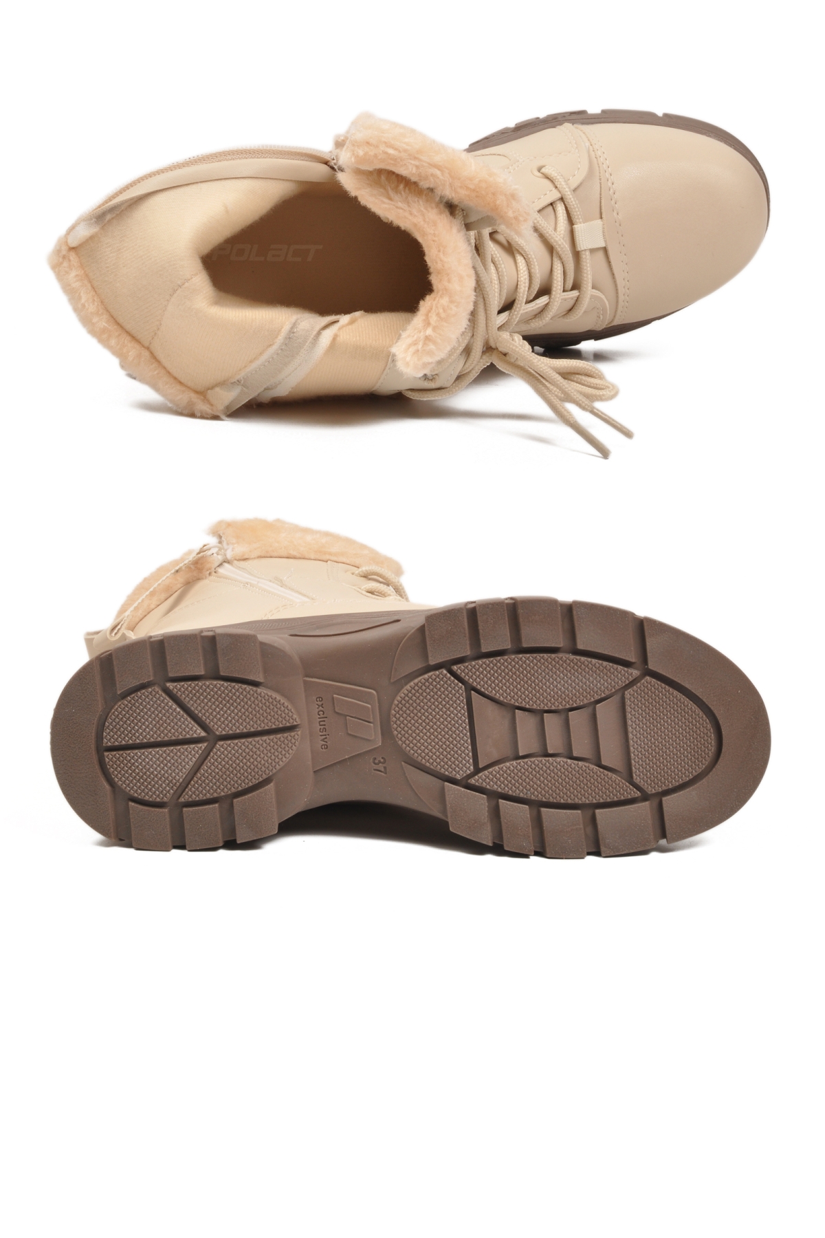 Walkway Walkway Çok Renkli 24072 Z Bej Vizon Soğuğa Dirençli Kadın Bot Flo'da! Çok Renkli - 6. görsel