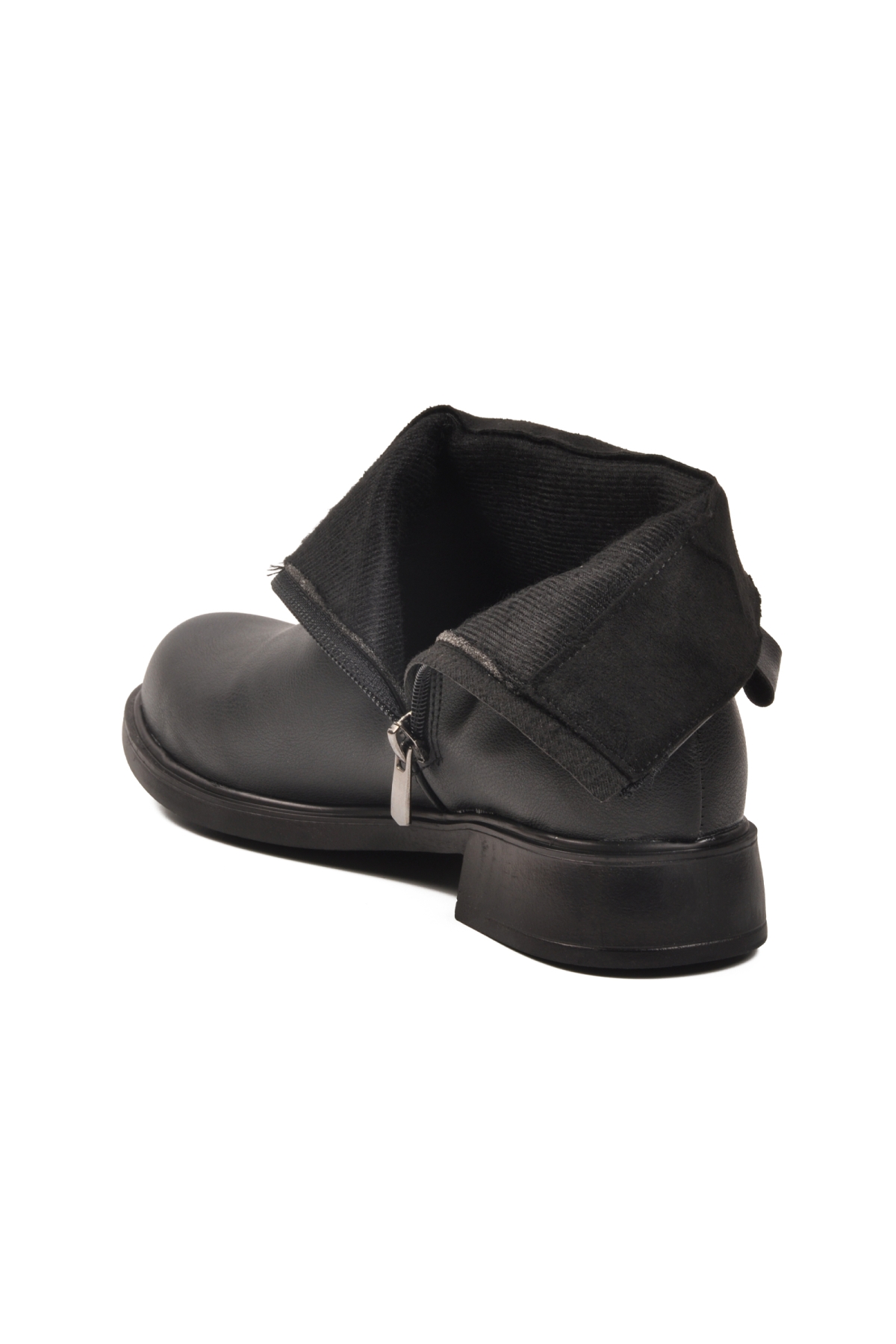 Ayakmod Ayakmod 209144 Z Soğuğa Dirençli Siyah Cilt Kadın Bot Flo'da! Siyah - 5. görsel