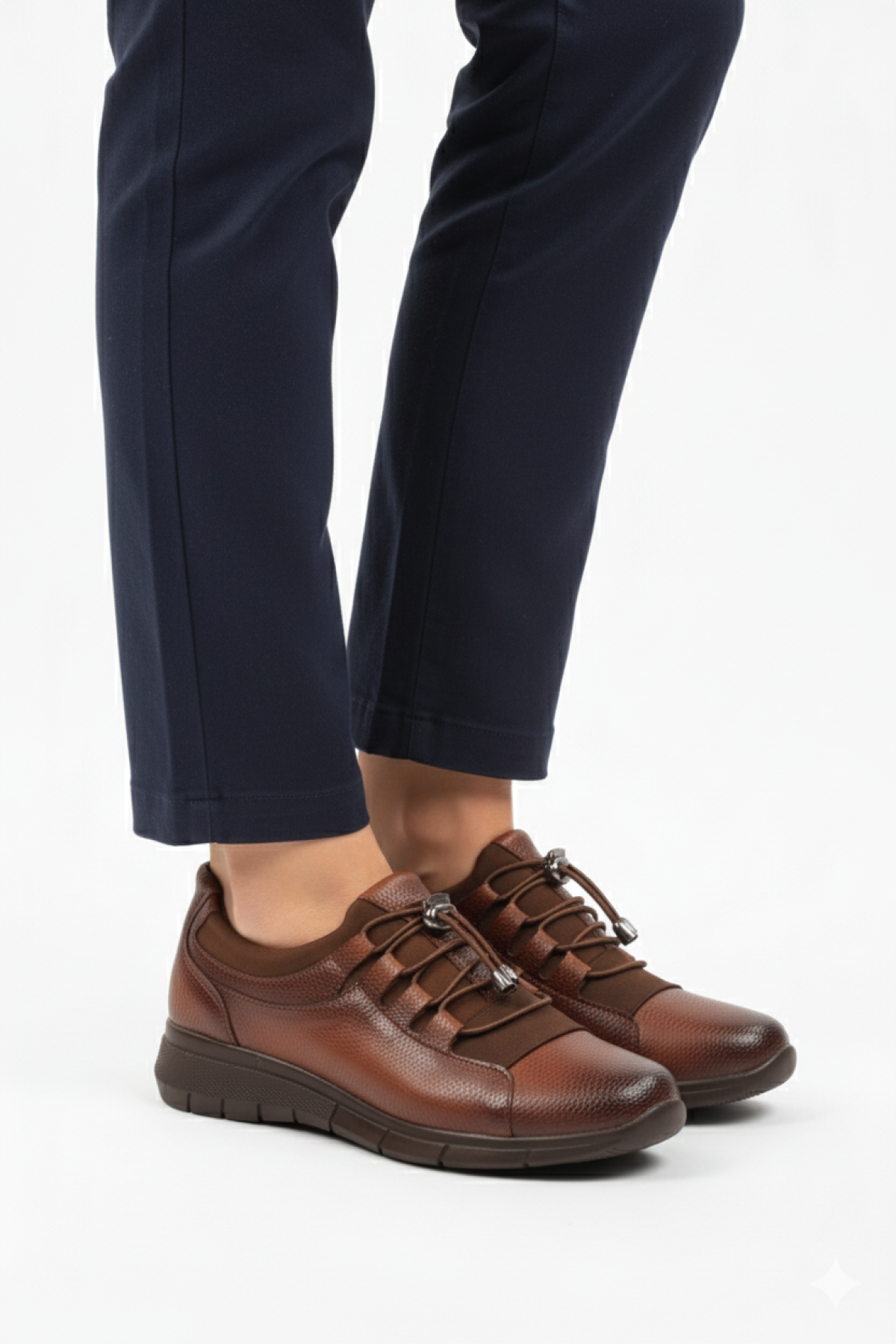 Ayakmod Ayakmod 293120 Z Taba Cilt Kadın Günlük Ayakkabı Flo'da! Taba - 3. görsel