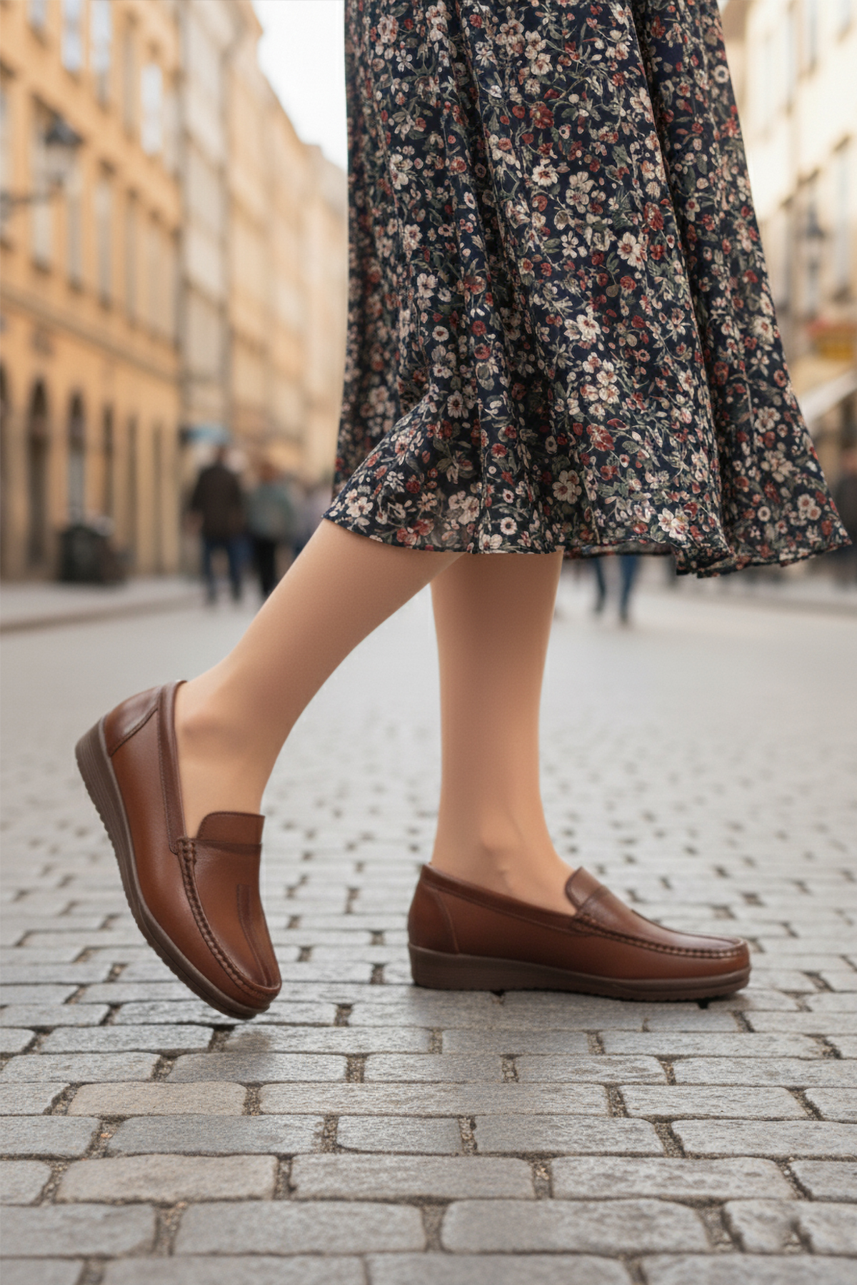 Ayakmod Ayakmod 293117 Z Taba Cilt Kadın Günlük Ayakkabı Flo'da! Taba - 2. görsel