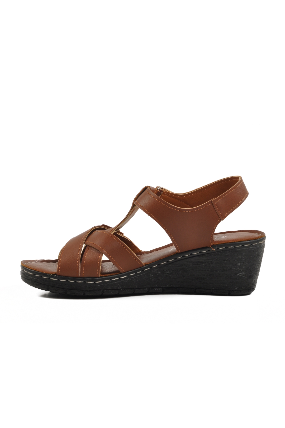 Ayakmod Ayakmod 673572 Z Taba Kadın Sandalet Flo'da! Taba - 4. görsel