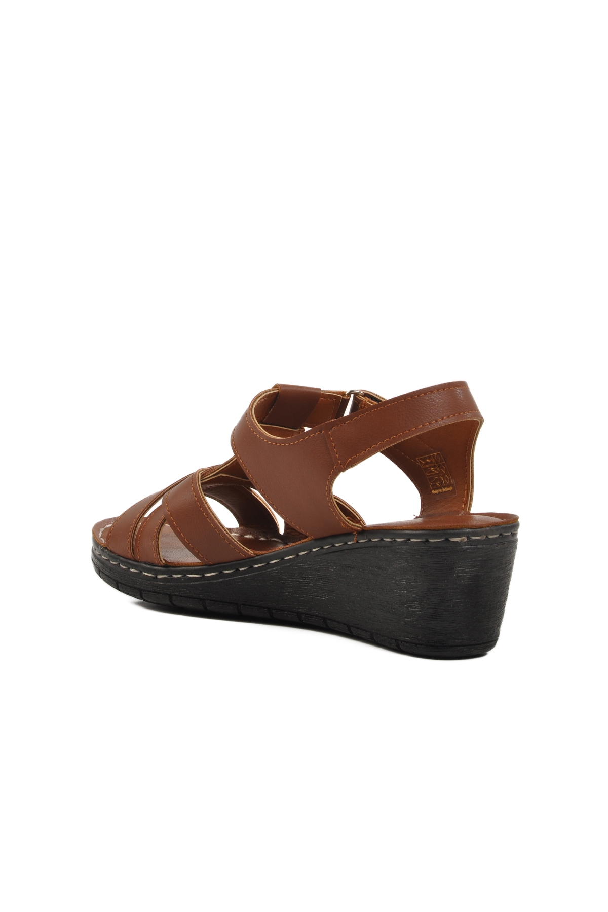 Ayakmod Ayakmod 673572 Z Taba Kadın Sandalet Flo'da! Taba - 5. görsel