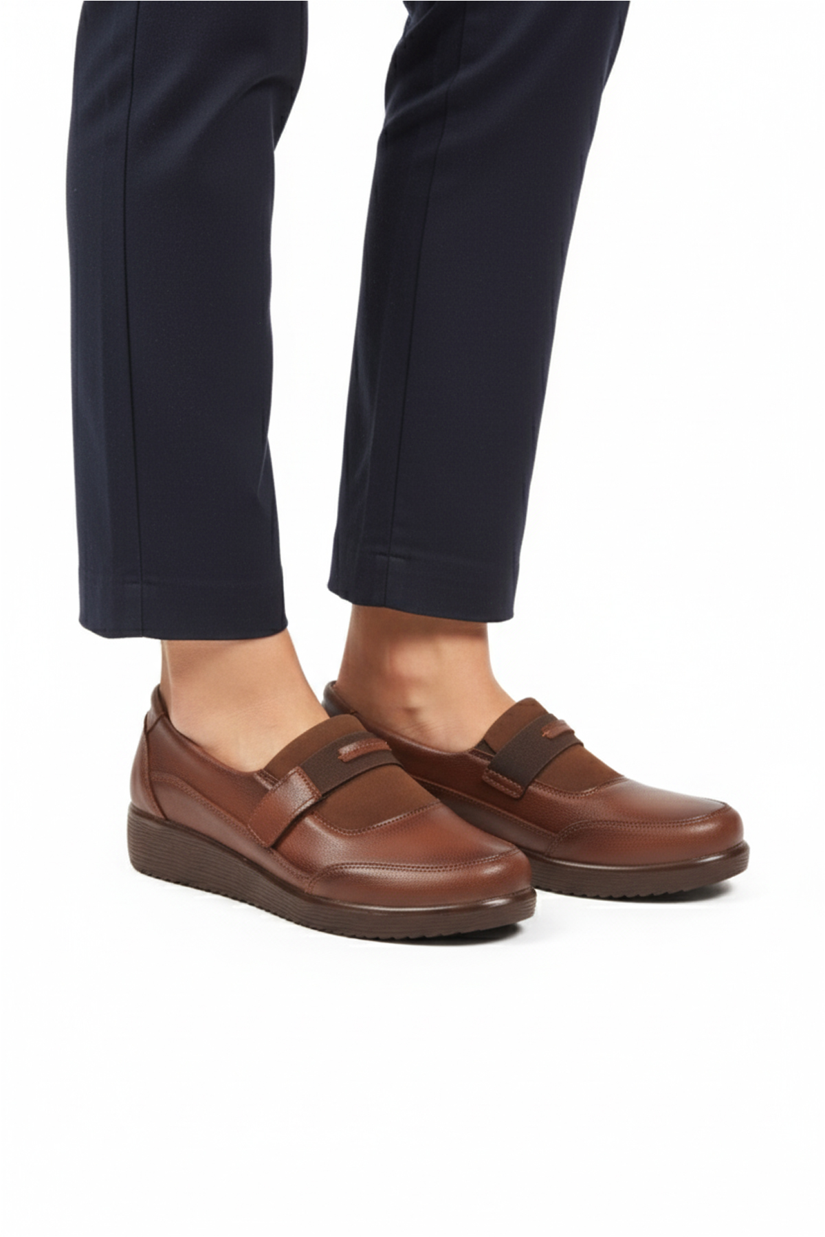 Ayakmod Ayakmod 293127 Z Taba Cilt Kadın Günlük Ayakkabı Flo'da! Taba - 3. görsel