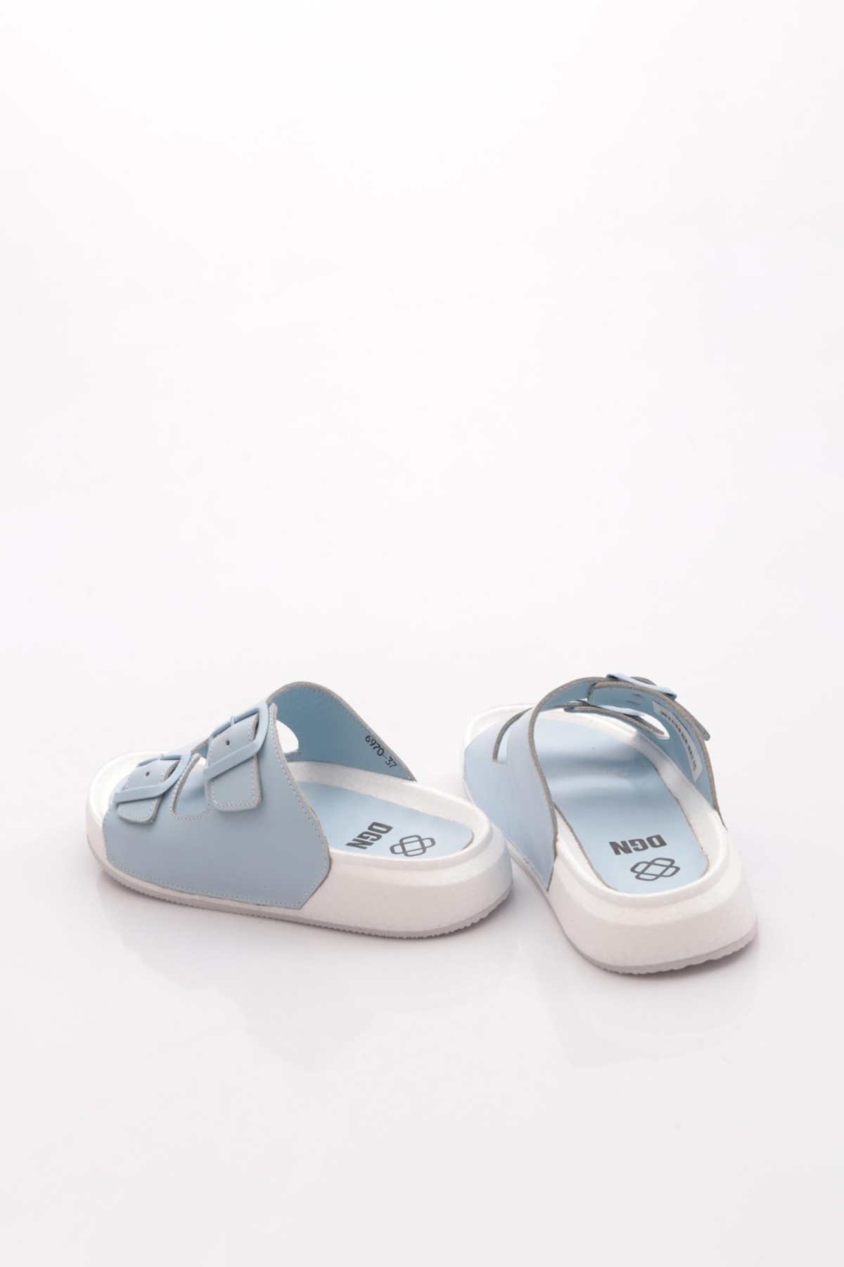 Dgn Dgn Mavi 6970 Kadin Terlik Flo'da! Mavi - 4. görsel