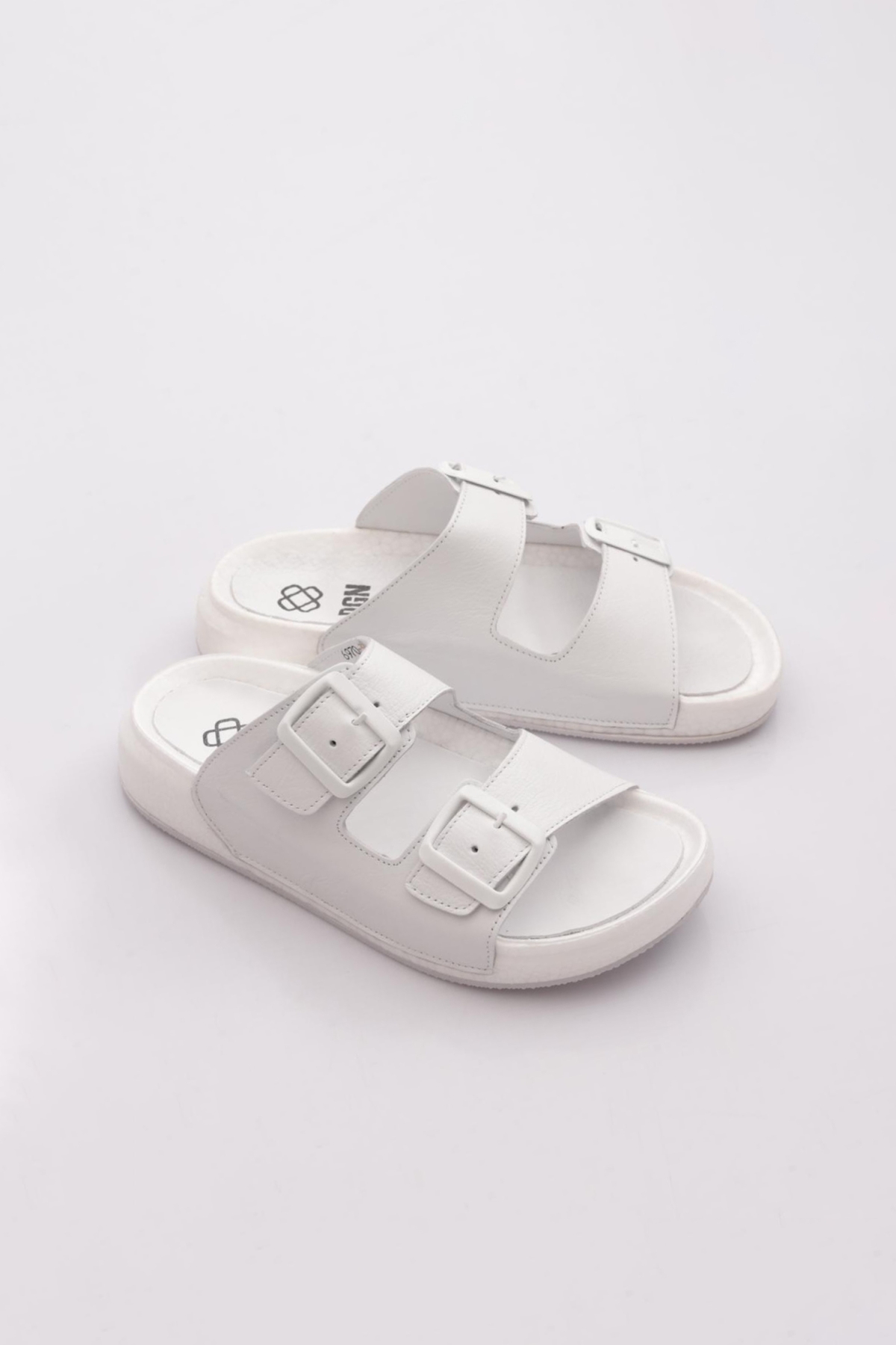 Dgn Dgn Beyaz 6970 Kadin Terlik Flo'da! Beyaz - 3. görsel