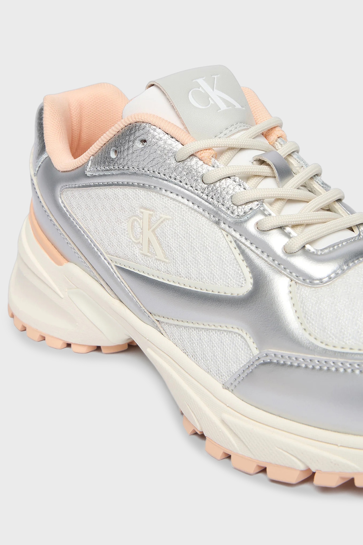 Calvin Klein Calvin Klein Beyaz Bayan Ayakkabı YW0YW02063 0I7 Flo'da! Beyaz - 6. görsel