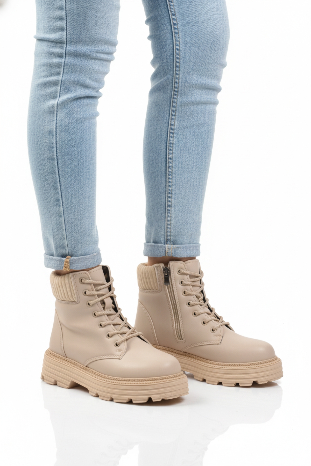 Ayk S Ayk S Ayk's Serpa 5200 Z Bej Kadın Bot Flo'da! Bej - 3. görsel