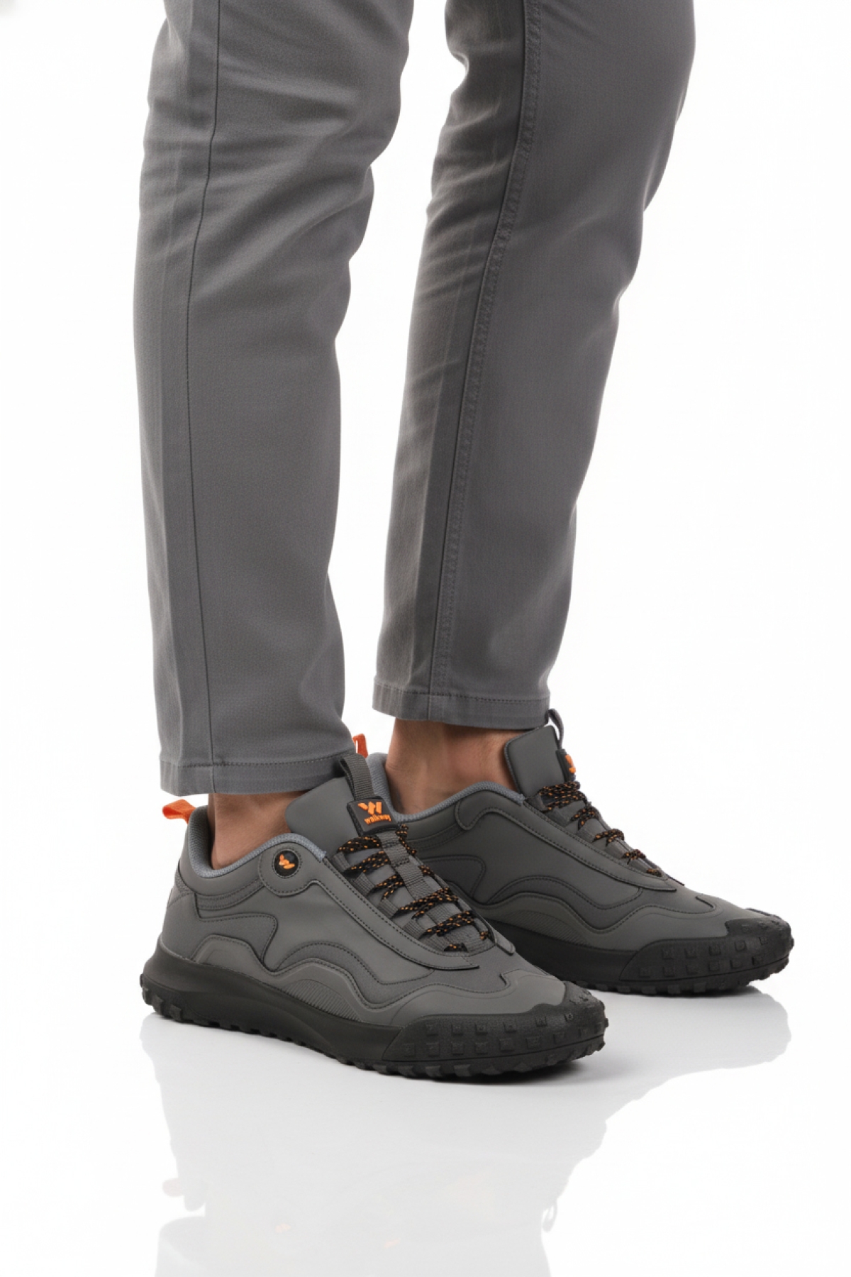 Walkway Walkway Gri Mosk 2049 M Füme Erkek Spor Ayakkabı Flo'da! Gri - 3. görsel