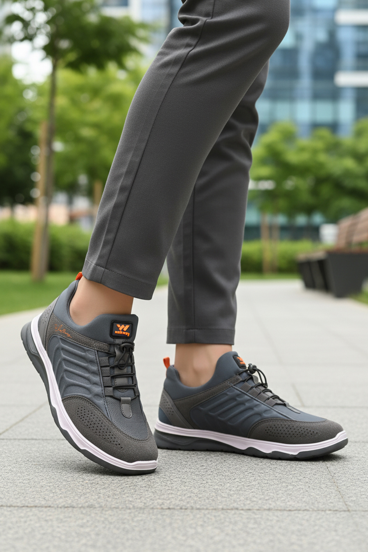 Walkway Walkway Gri Dong 2534 M Füme Erkek Spor Ayakkabı Flo'da! Gri - 2. görsel