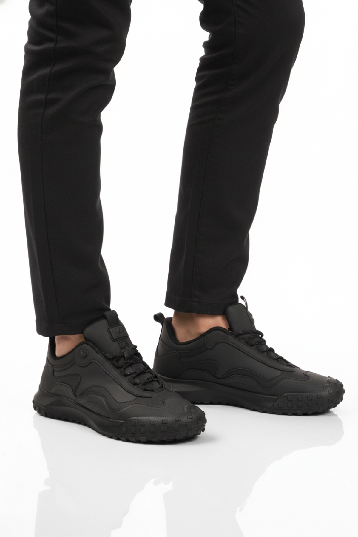 Walkway Walkway Mosk 2049 M Siyah-Siyah Erkek Spor Ayakkabı Flo'da! Siyah - 3. görsel