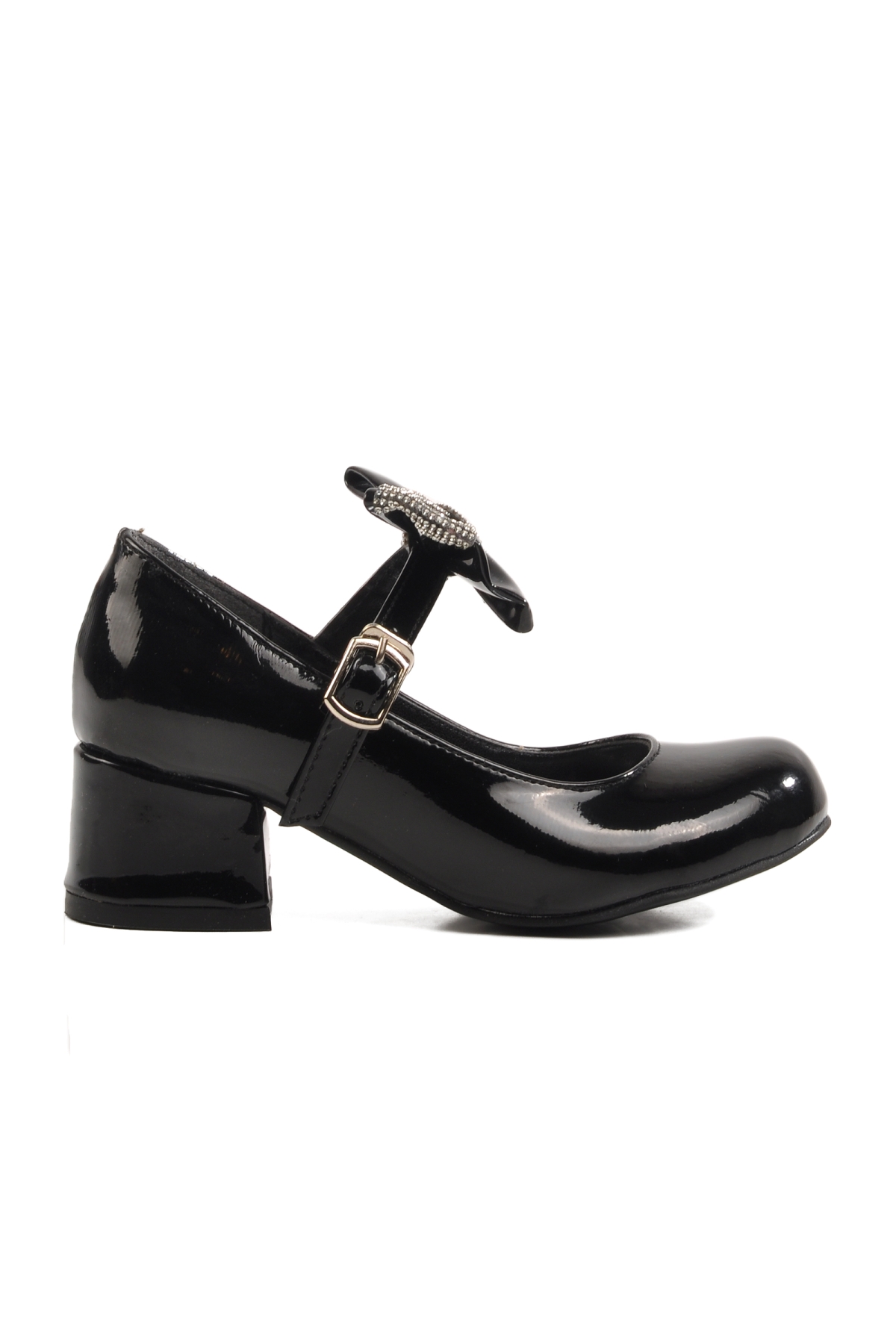 Ayakmod Ayakmod 36 P Siyah Kız Çocuk Topuklu Babet Flo'da! Siyah - 2. görsel