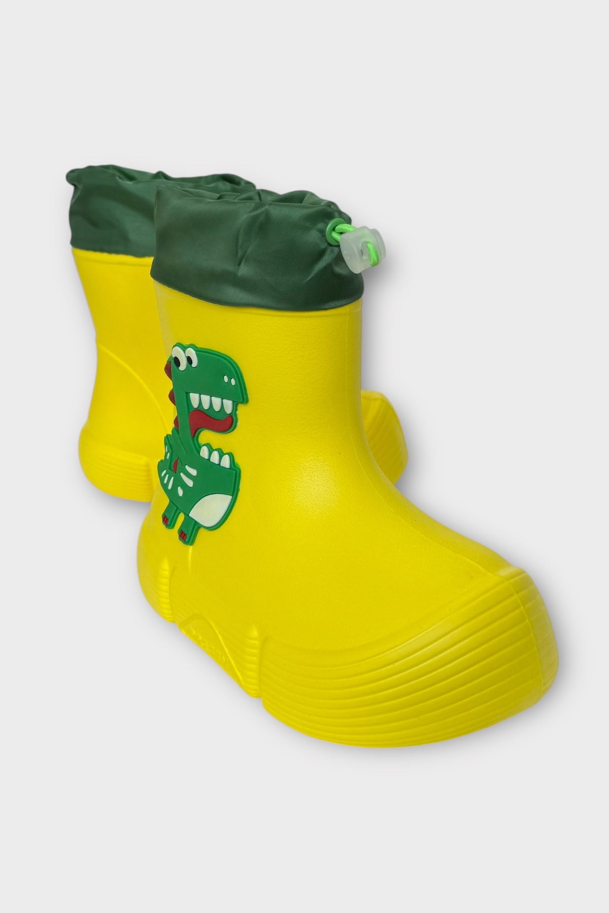 Khayt Khayt Sarı Fluffy Light Su Geçirmez Tüylü Sıcak Astar Çocuk Yağmur Botu Flo'da! Sarı - 6. görsel