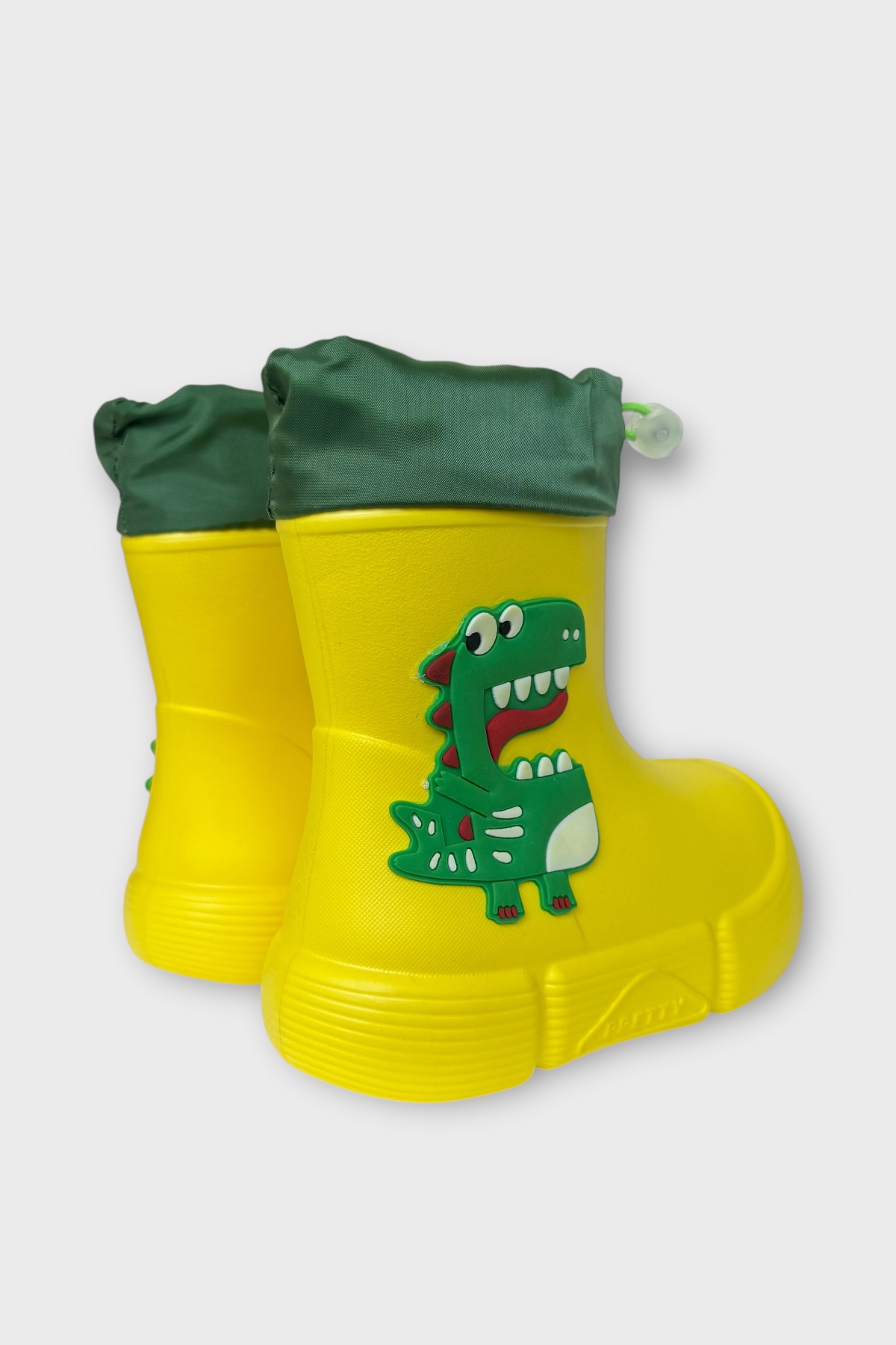 Khayt Khayt Sarı Fluffy Light Su Geçirmez Tüylü Sıcak Astar Çocuk Yağmur Botu Flo'da! Sarı - 7. görsel