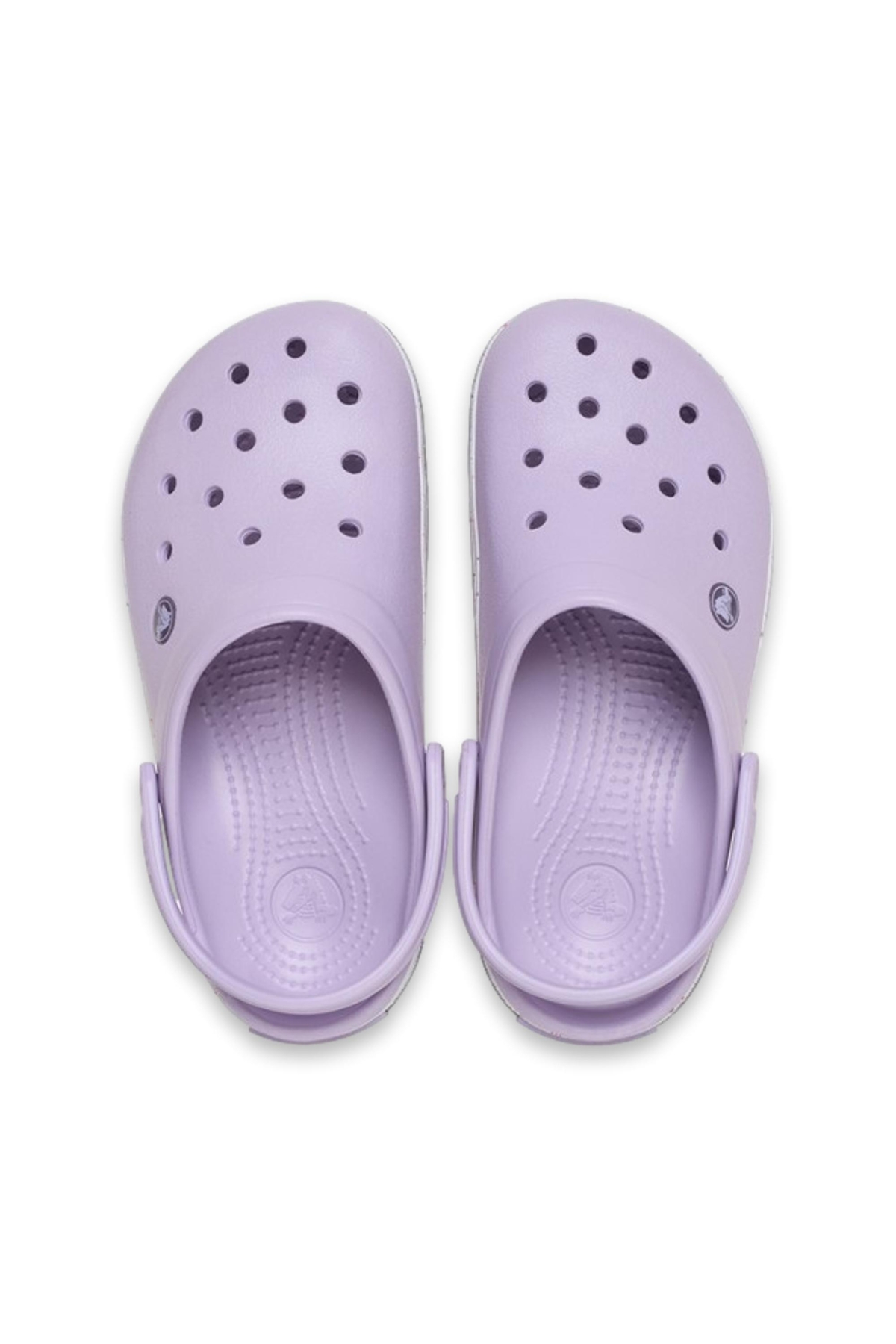 Crocs Crocs Mor 211645 Crocband Speckled Band Clog K Lila Çocuk Terlik Flo'da! Mor - 4. görsel