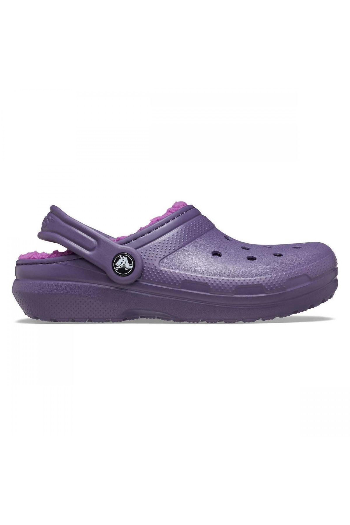 Crocs Crocs 207010 Classic Lined Clog K Mor Çocuk Terlik Flo'da! Mor - 3. görsel