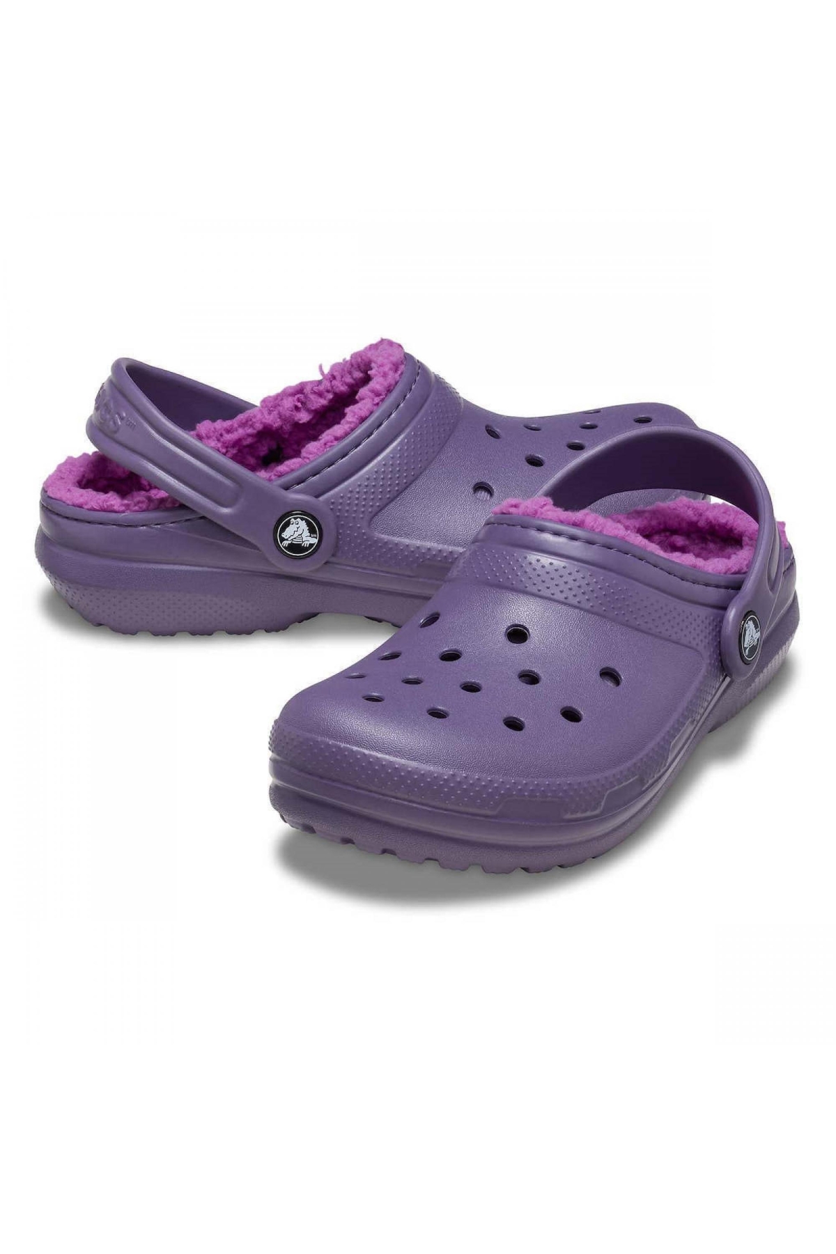 Crocs Crocs 207009 Classic Lined Clog T Mor Çocuk Terlik Flo'da! Mor - 5. görsel