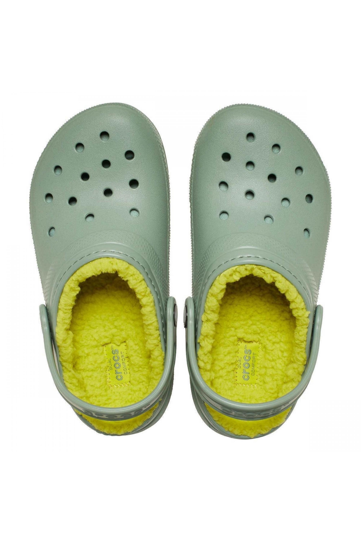 Crocs Crocs 207009 Classic Lined Clog T Açık Yeşil Çocuk Terlik Flo'da! Yeşil - 4. görsel