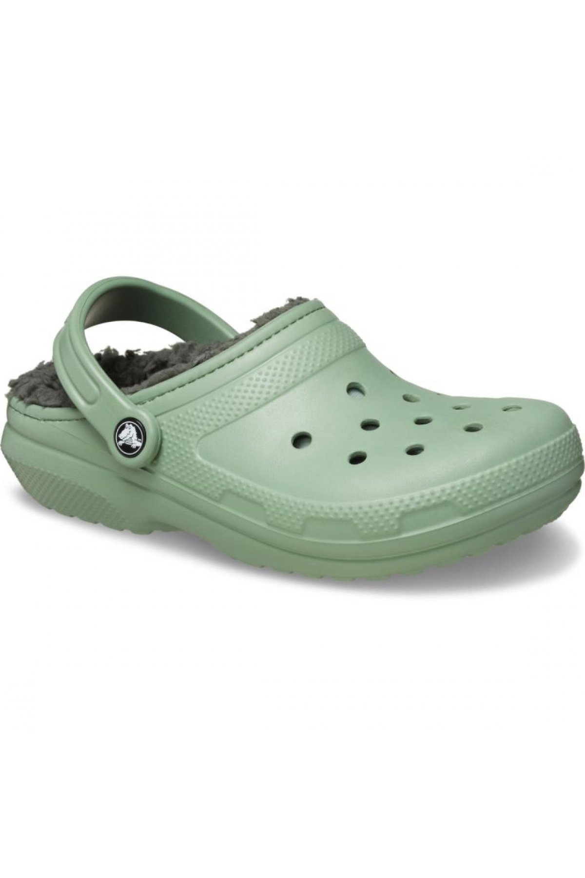 Crocs Crocs 203591Z Classic Lined Clog Yeşil Kadın Terlik Flo'da! Yeşil - 2. görsel