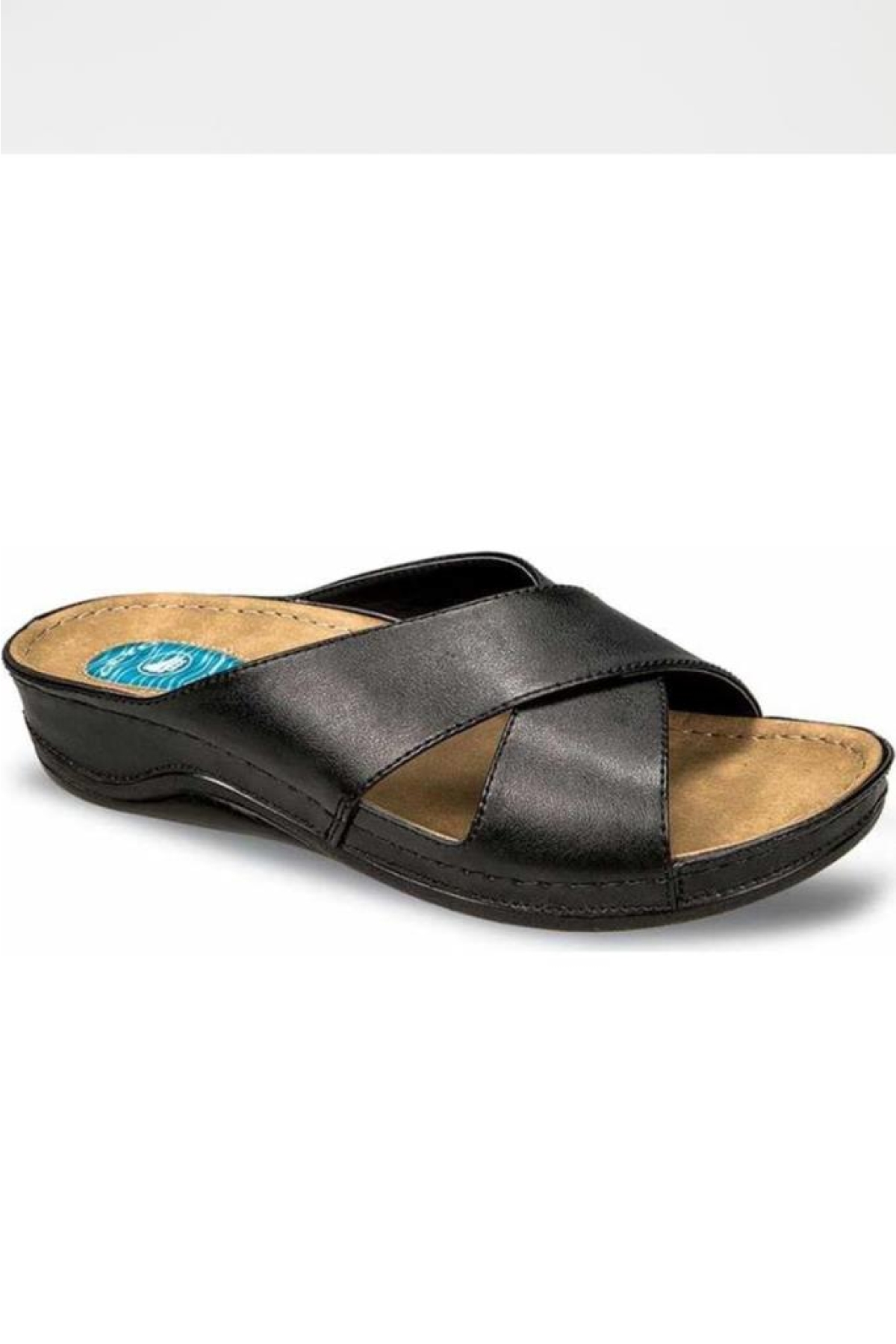 Ceyo Ceyo Siyah 9946-1 Kadın Topuk Dikeni Terlik Flo'da! Siyah - 2. görsel