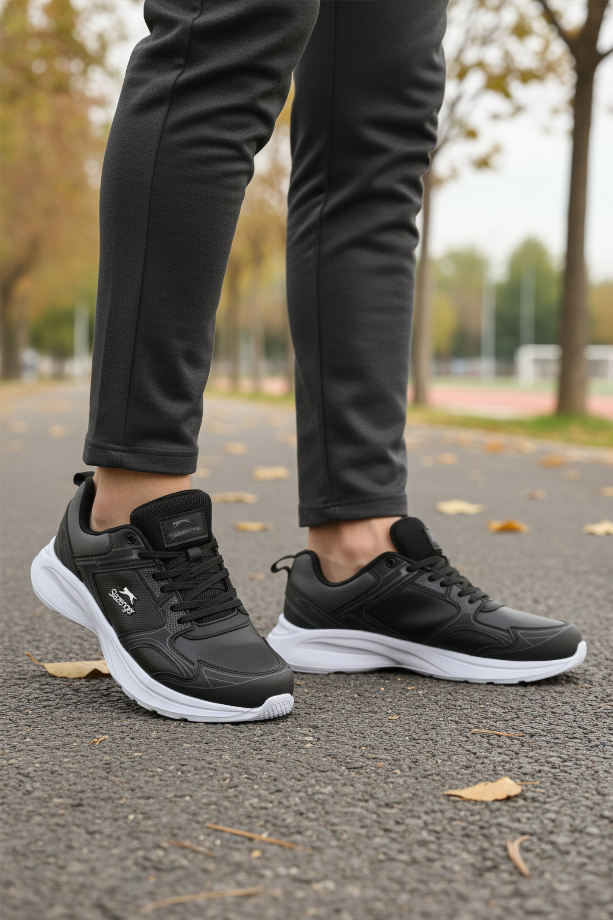 Slazenger Slazenger Gima M Siyah-Beyaz Erkek Spor Ayakkabı Flo'da! Siyah - 2. görsel