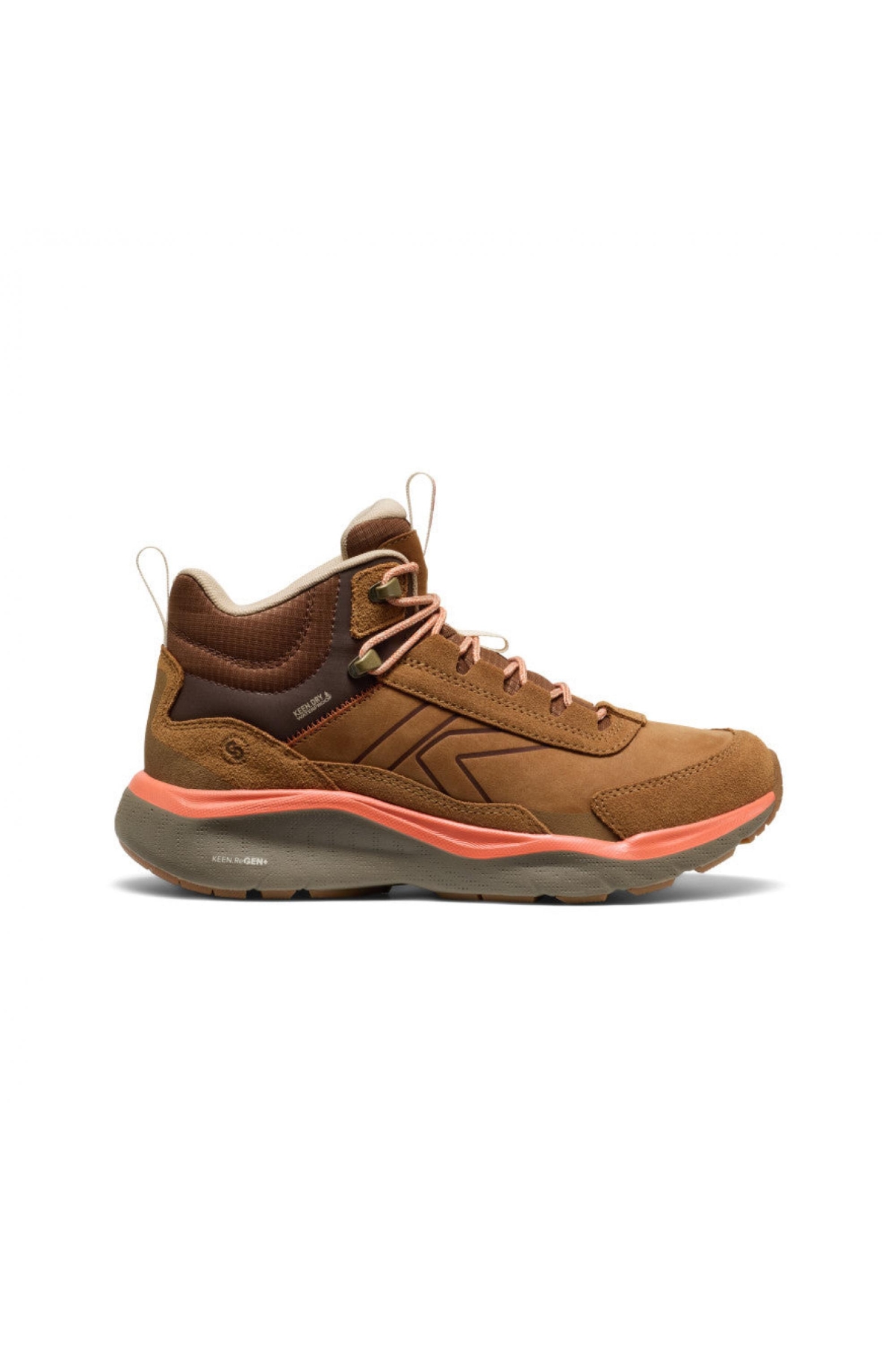 Keen Keen 1031189 Leiki Leather Mid Waterproof Outdoor Kahverengi Unisex Bot Flo'da! Kahverengi - 2. görsel